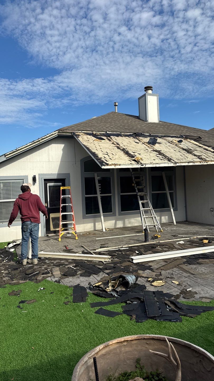 Pergola Build by First Out Roofing 