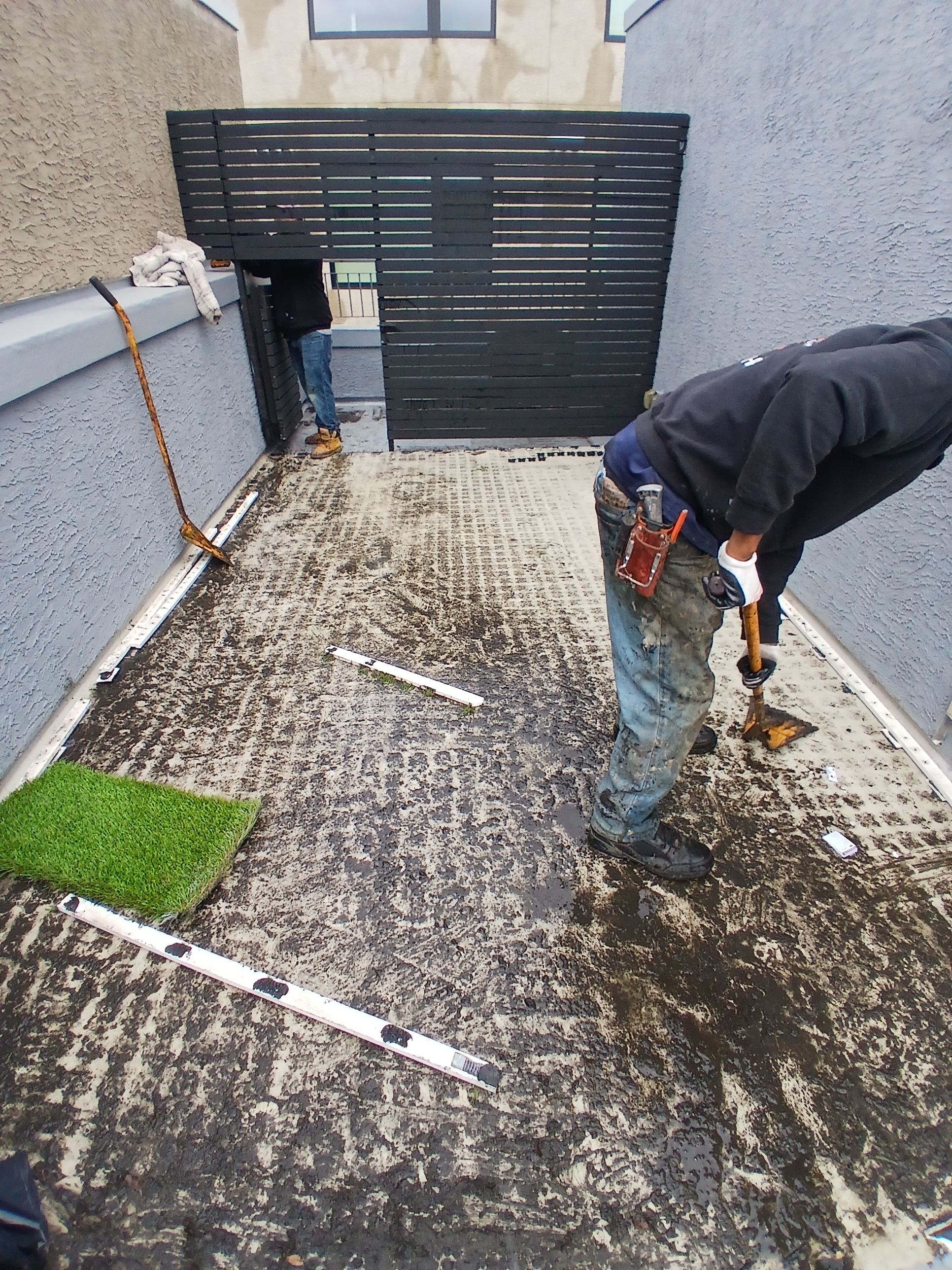 Stucco & Fiberglass roof replacement by Philadelphia Quality Roofing