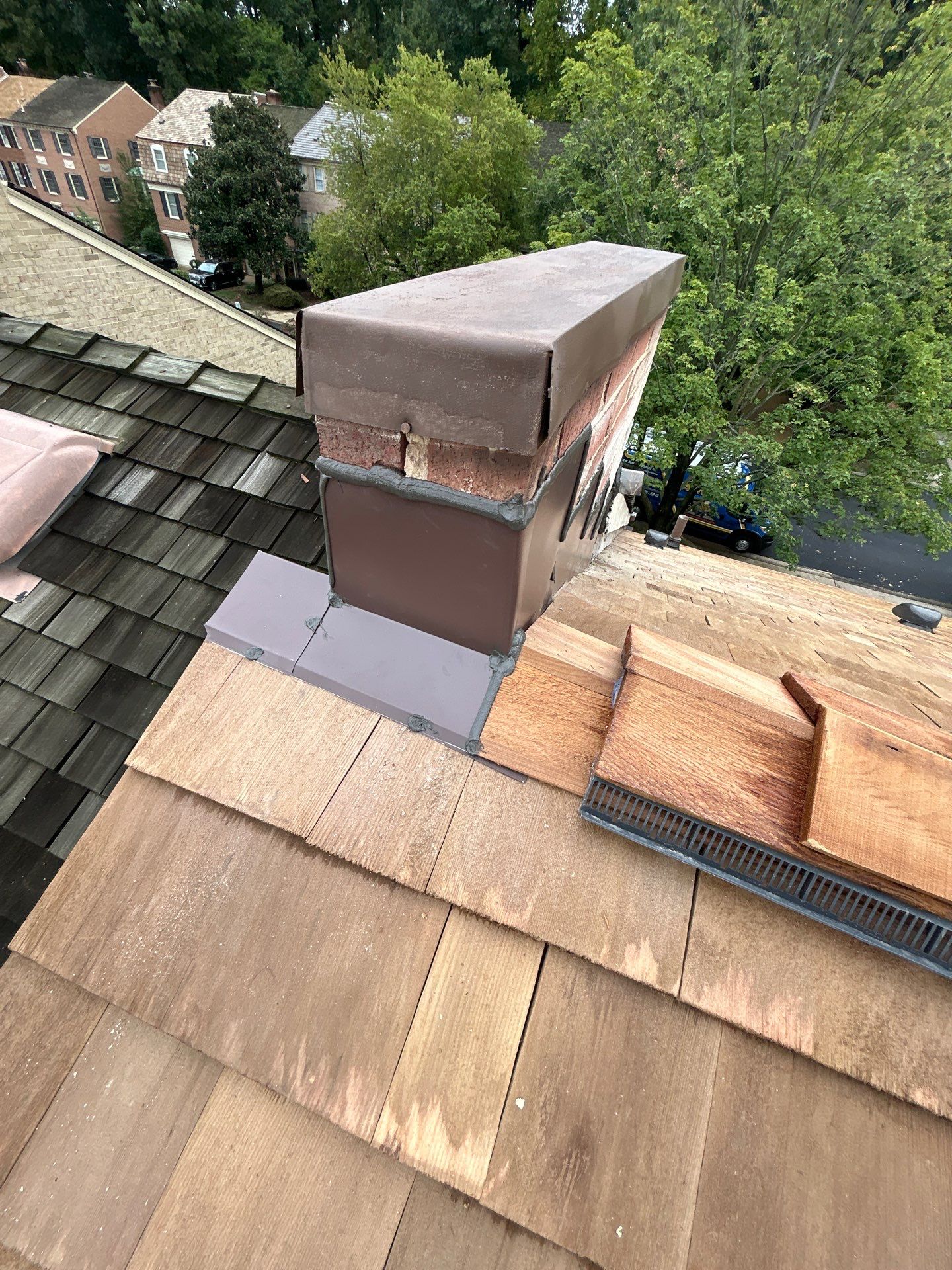 Arlington: Residential Roof Replacement with Perfection CCA-Treated Cedar Shakes by RM Banning, Inc.