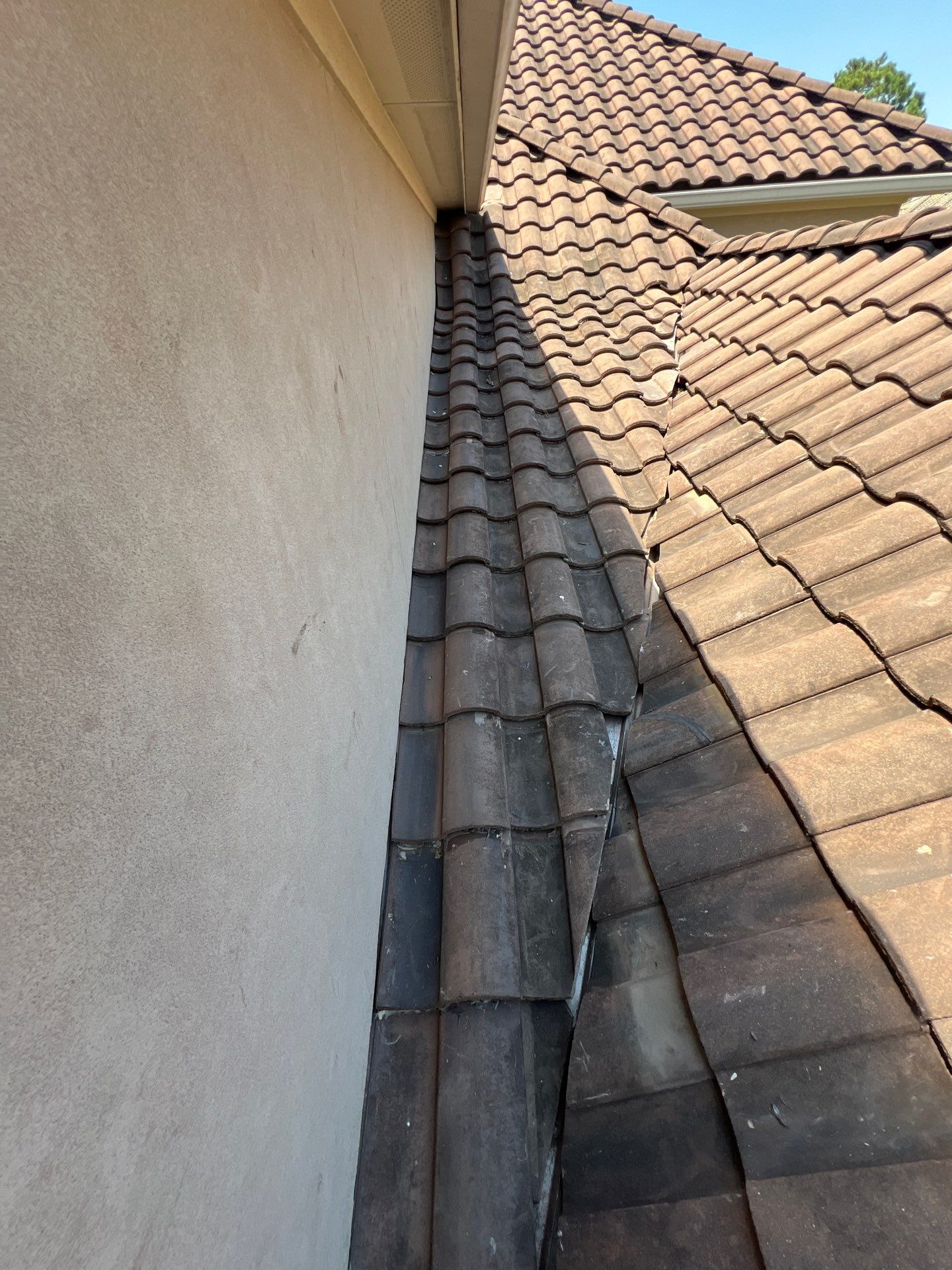 Residential Roofing Repair using tile by Roof Repair Company