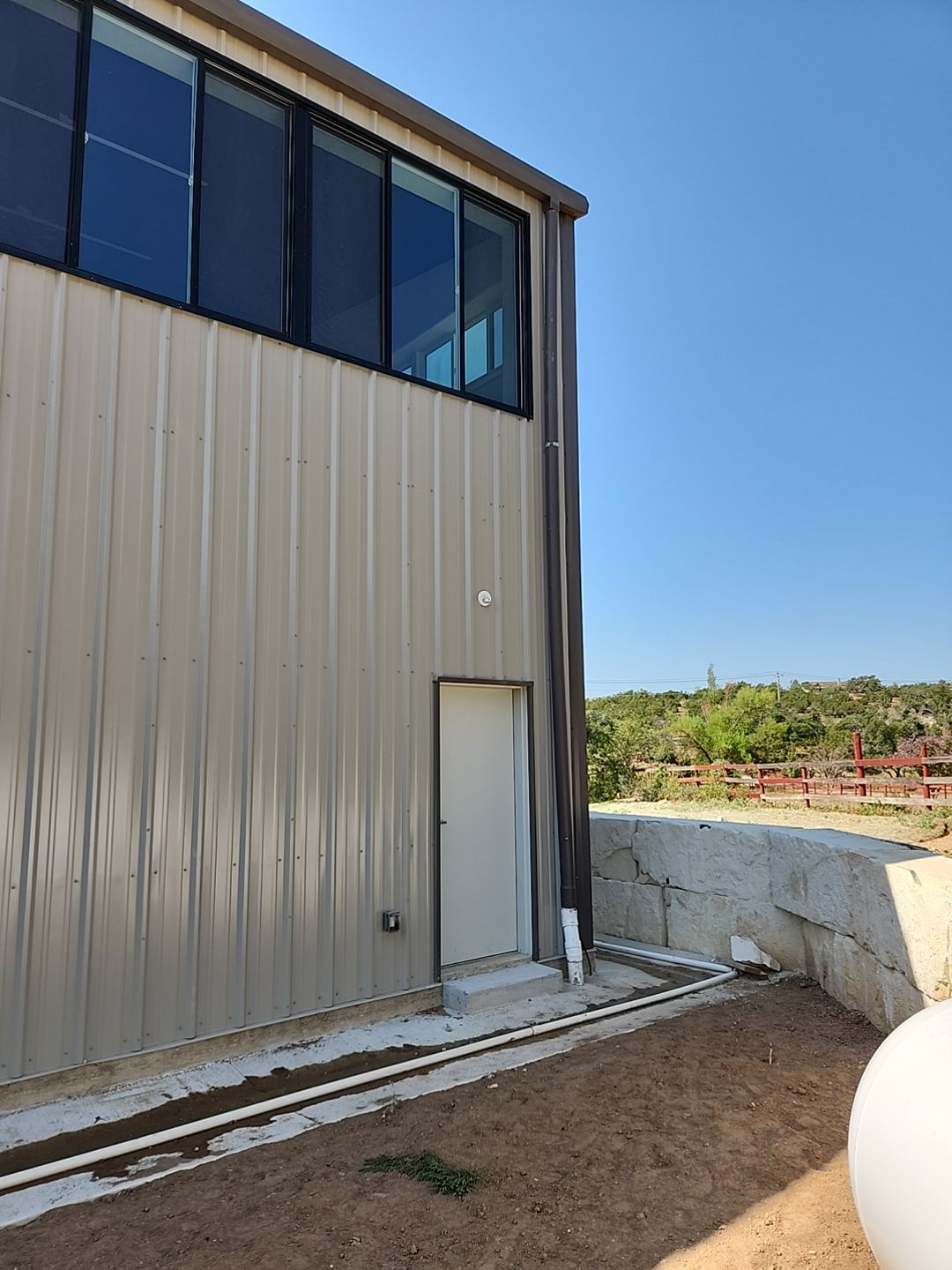 Commercial structure utilizing rainwater harvesting for all its water needs! by Hill Country Rain Water