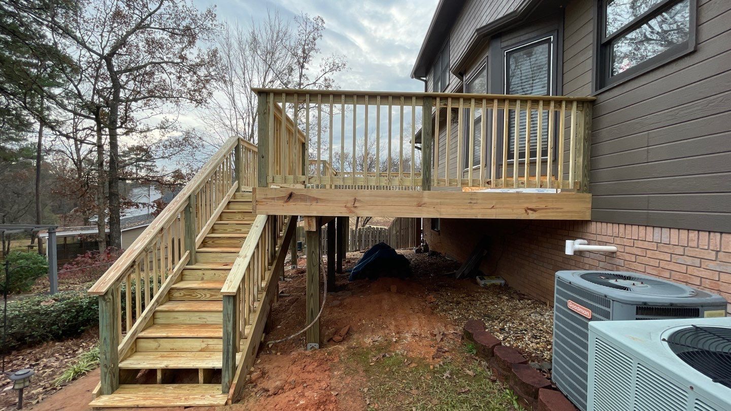 Russet Woods - Deck by Pillar and Pine