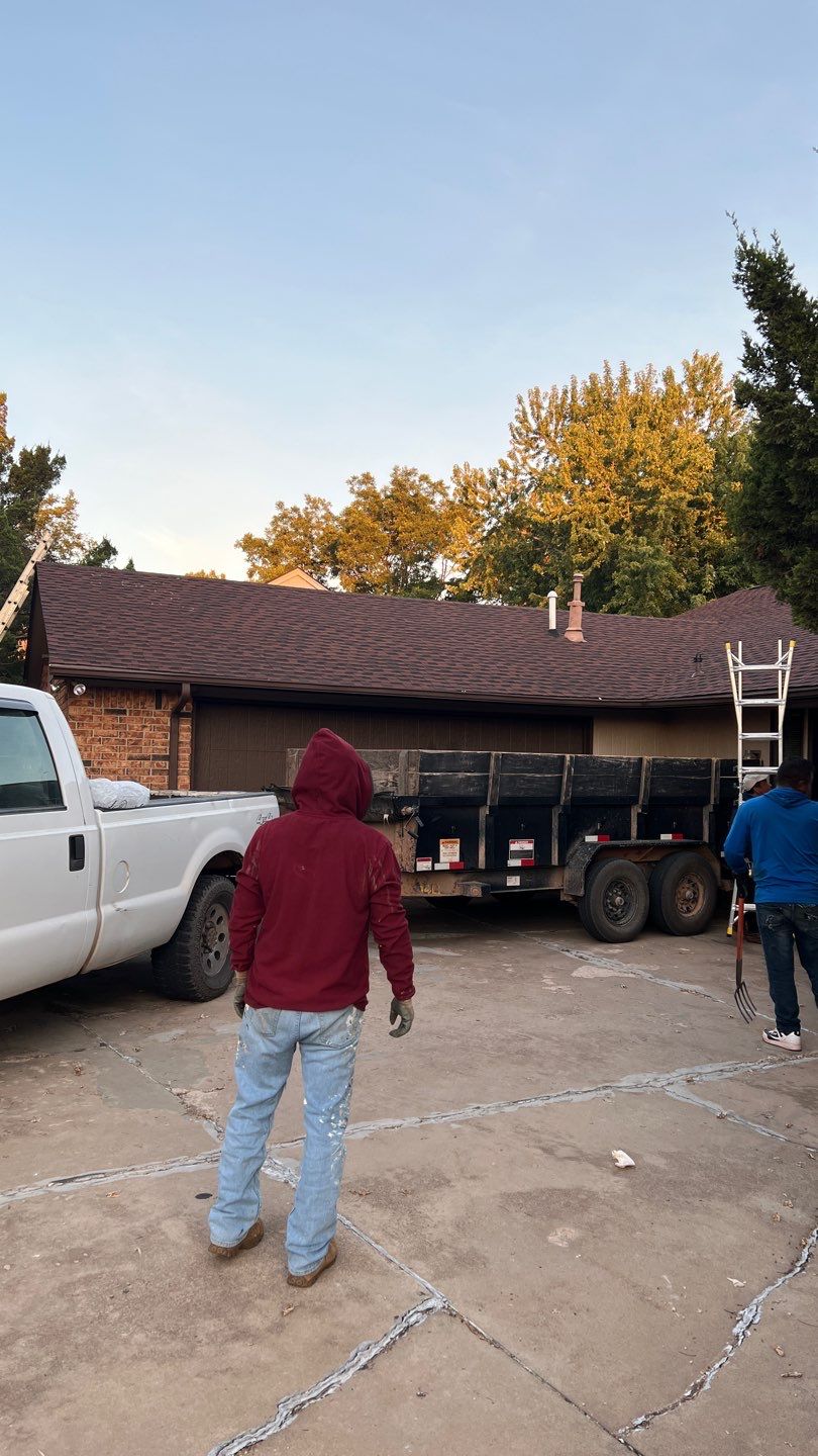 Residential Roofing Installation using GAF Natural Shadow  by A & H Roofing and Contracting