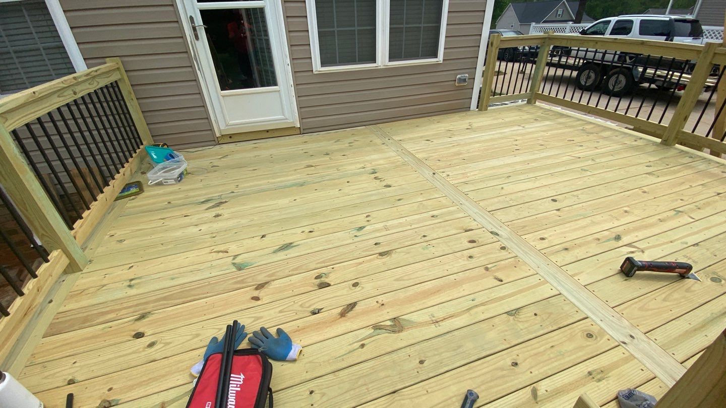 New Deck using Wood Sealant by DuraSeal
