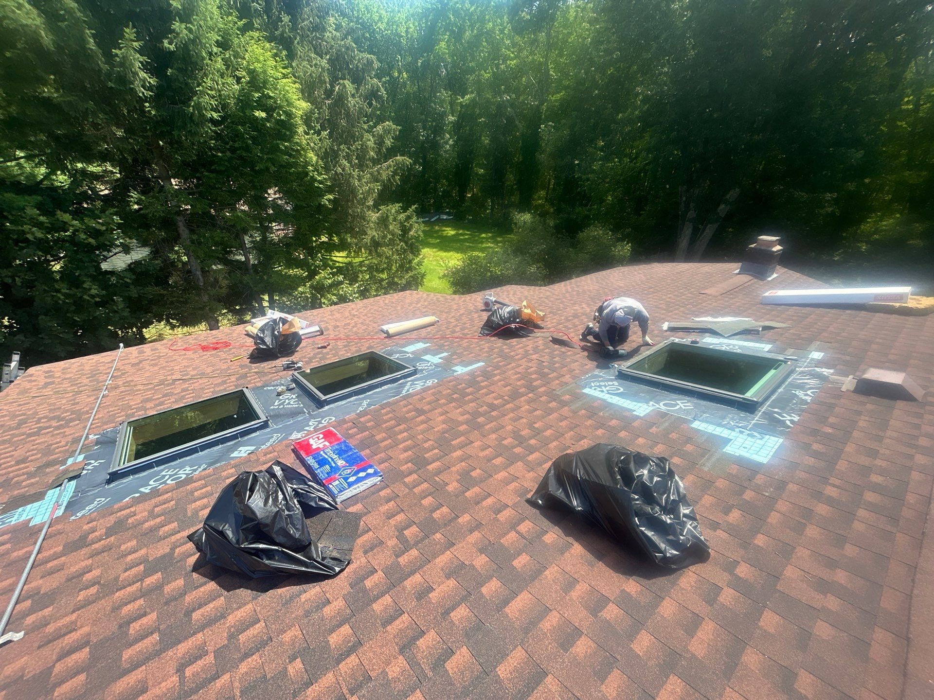 Project in Bedford, MA by Mighty Dog Roofing of Greater Middlesex County