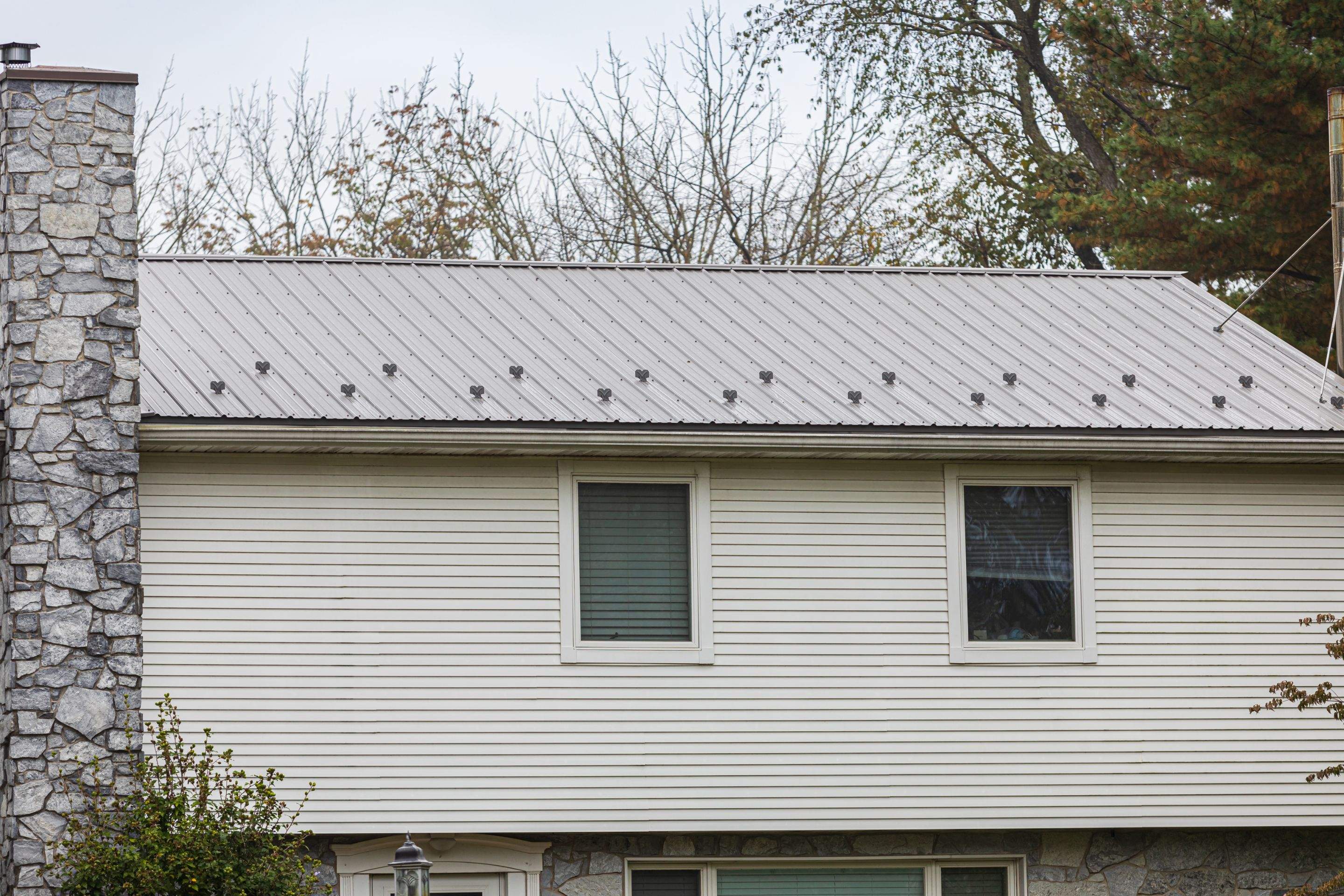 Metal Roof-charcoal by Esh Builders