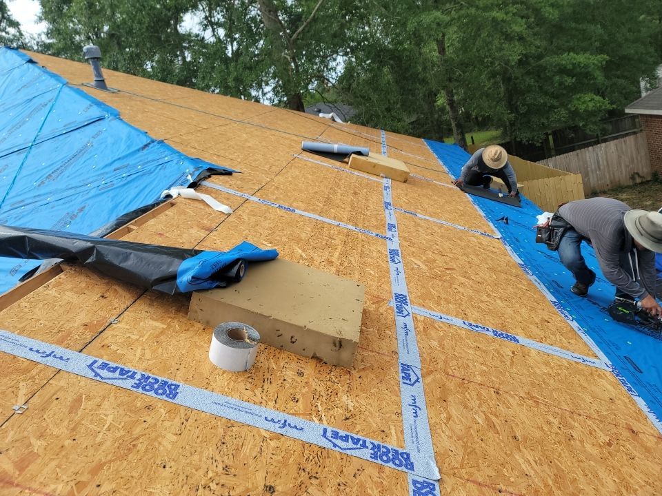 Residential Roofing Installation using Roof Replacement by American Roofing & Construction LLC