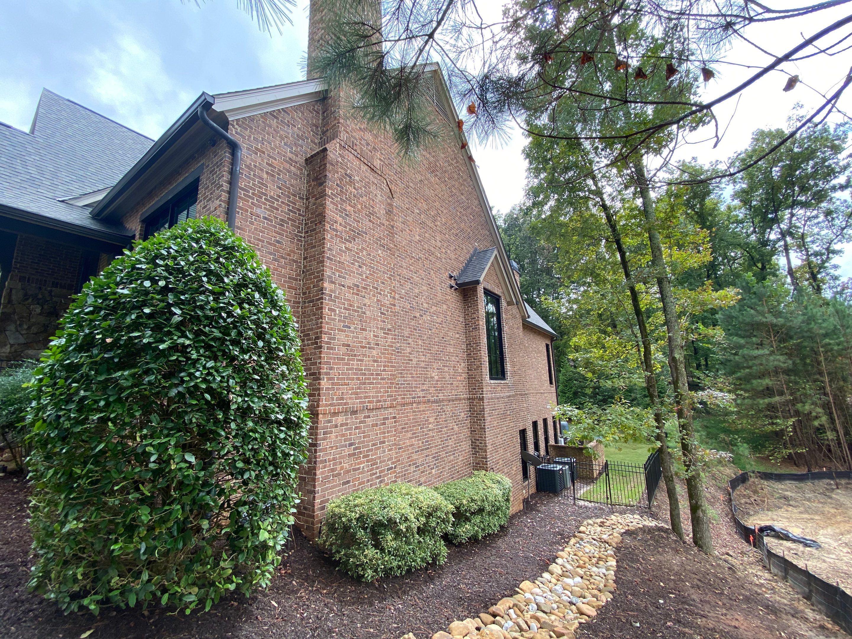 Suwanee Residential Exterior Painting and Dark Trim Update by Swift Home Renovations