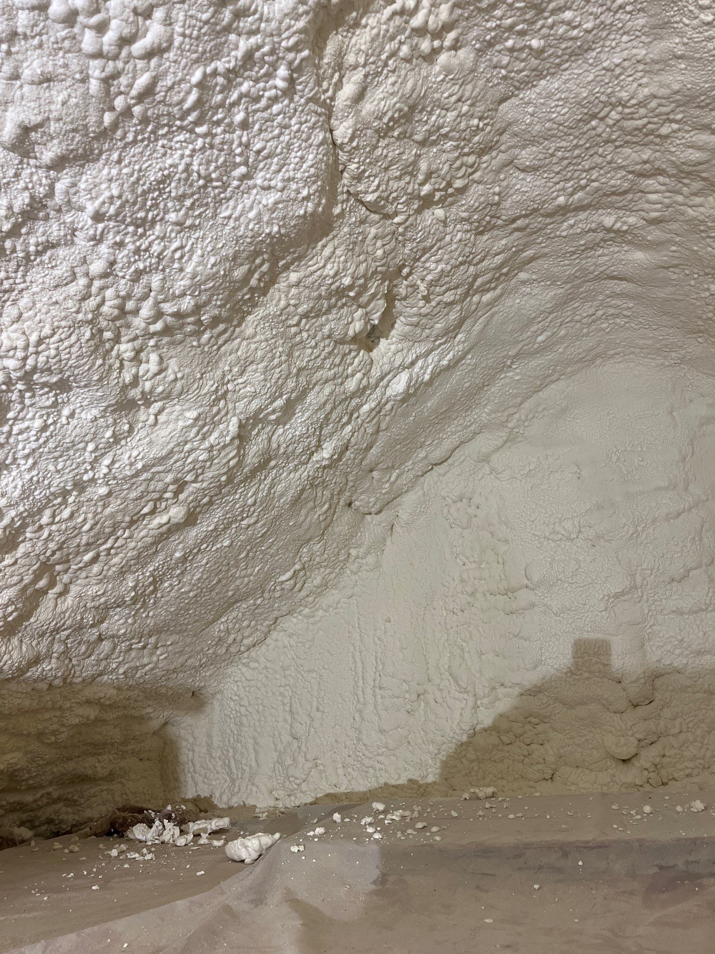 Detached Garage using Closed Cell Spray Foam by NYS Foam & Energy