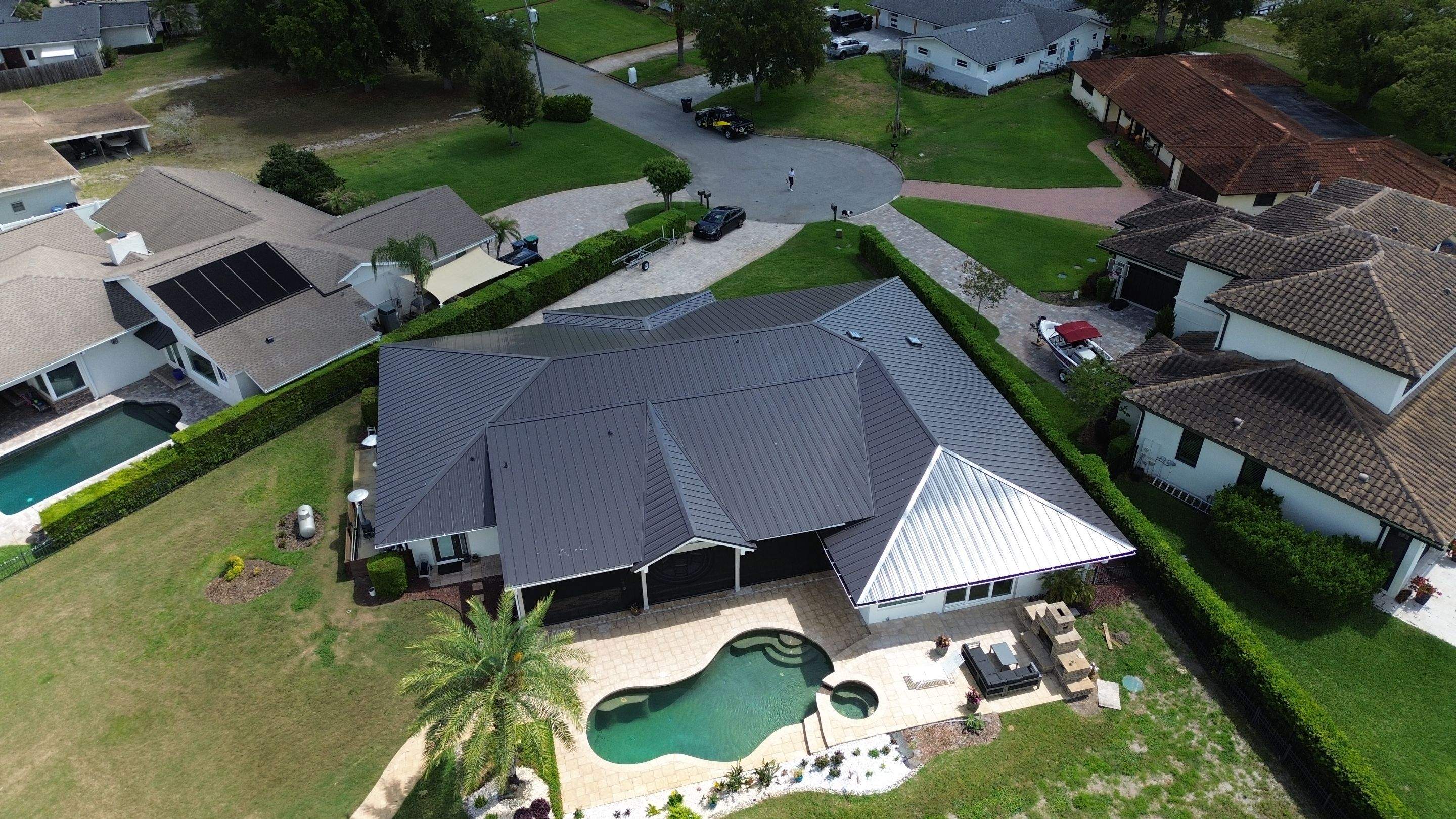 Metal Standing seam in Orlando FL by Gold Key Roofing