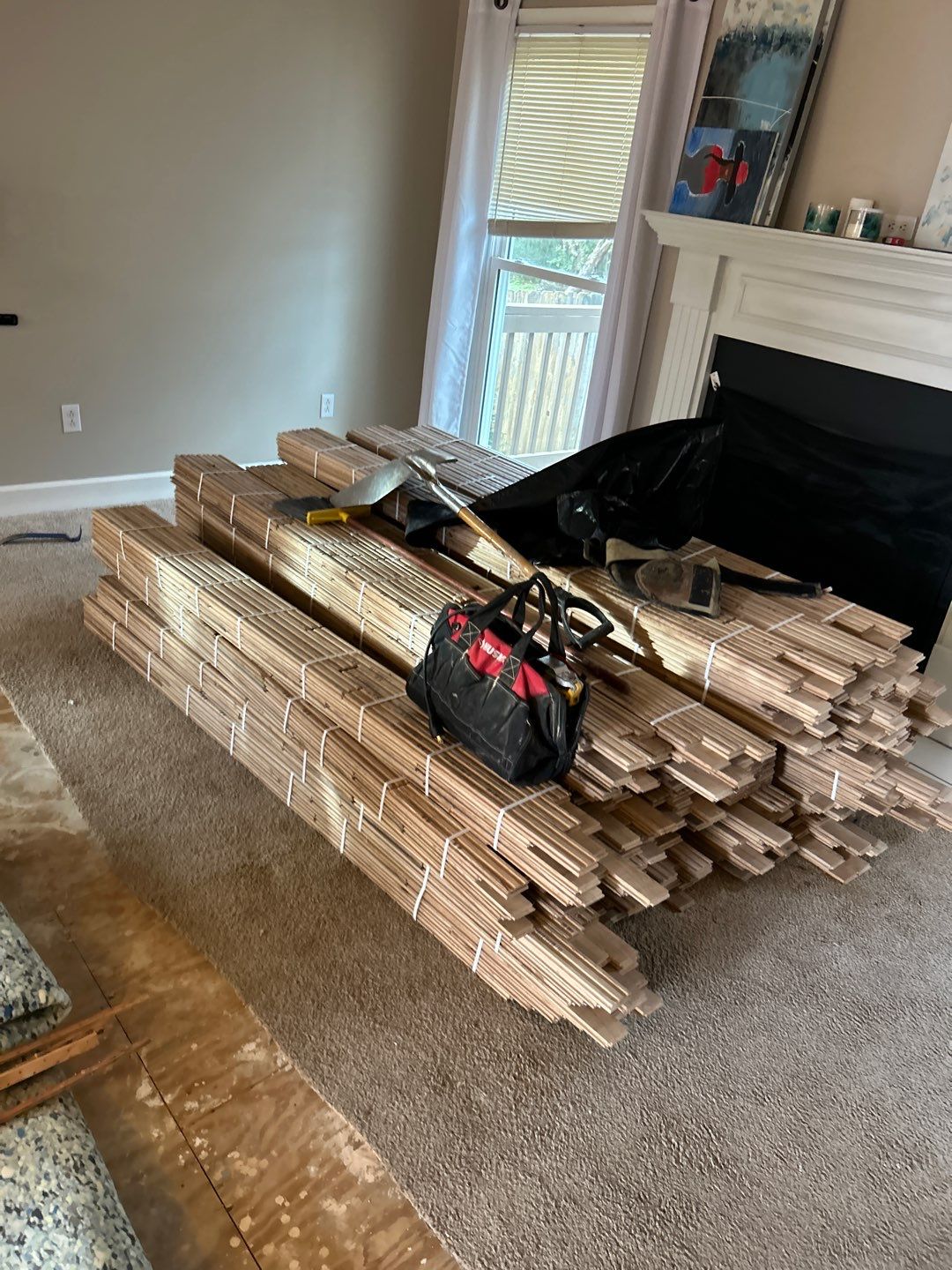 Harwood installation and refinish by Footprints Floors of Nashville