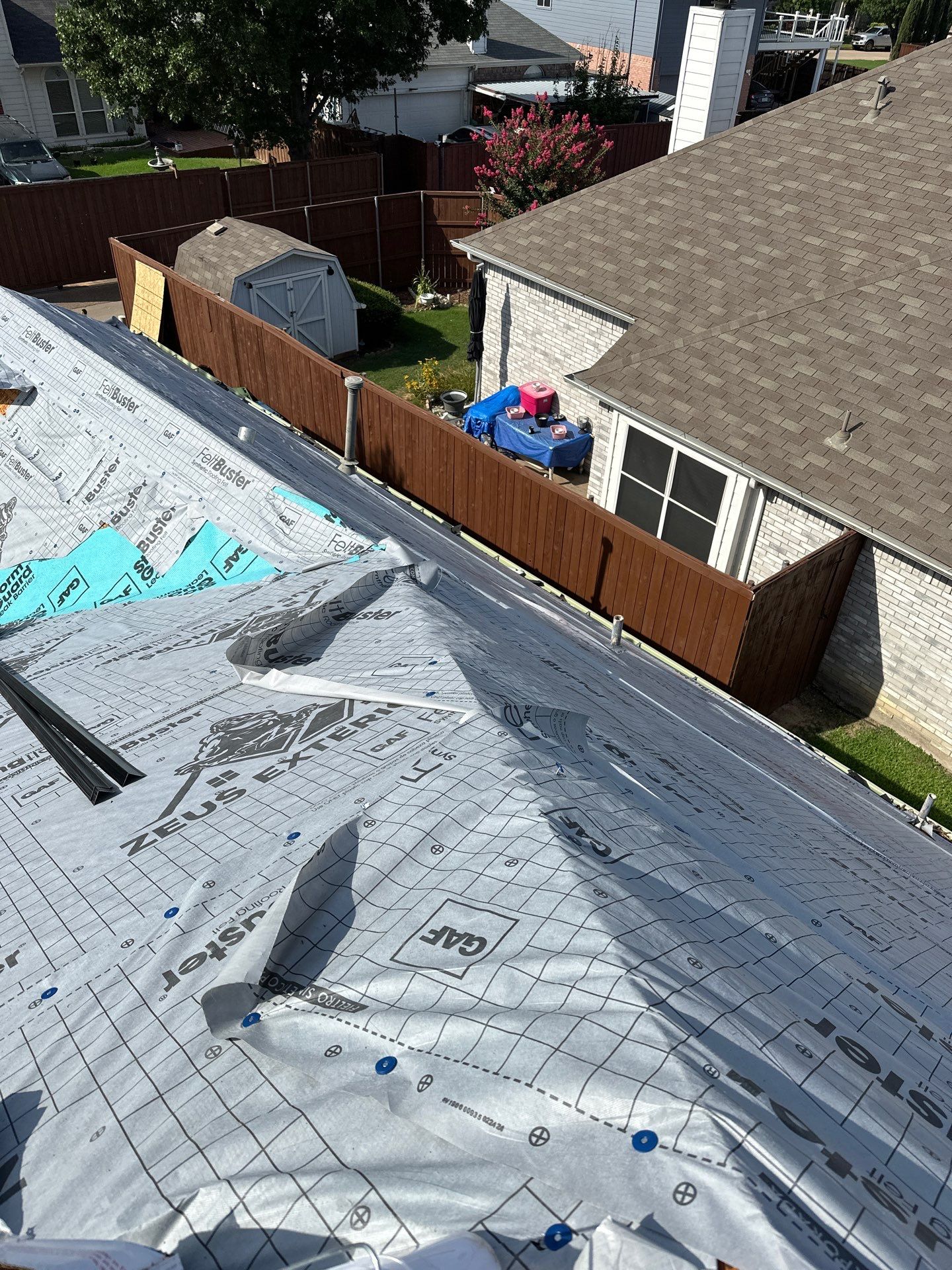 Project in The Colony by Zeus Exteriors