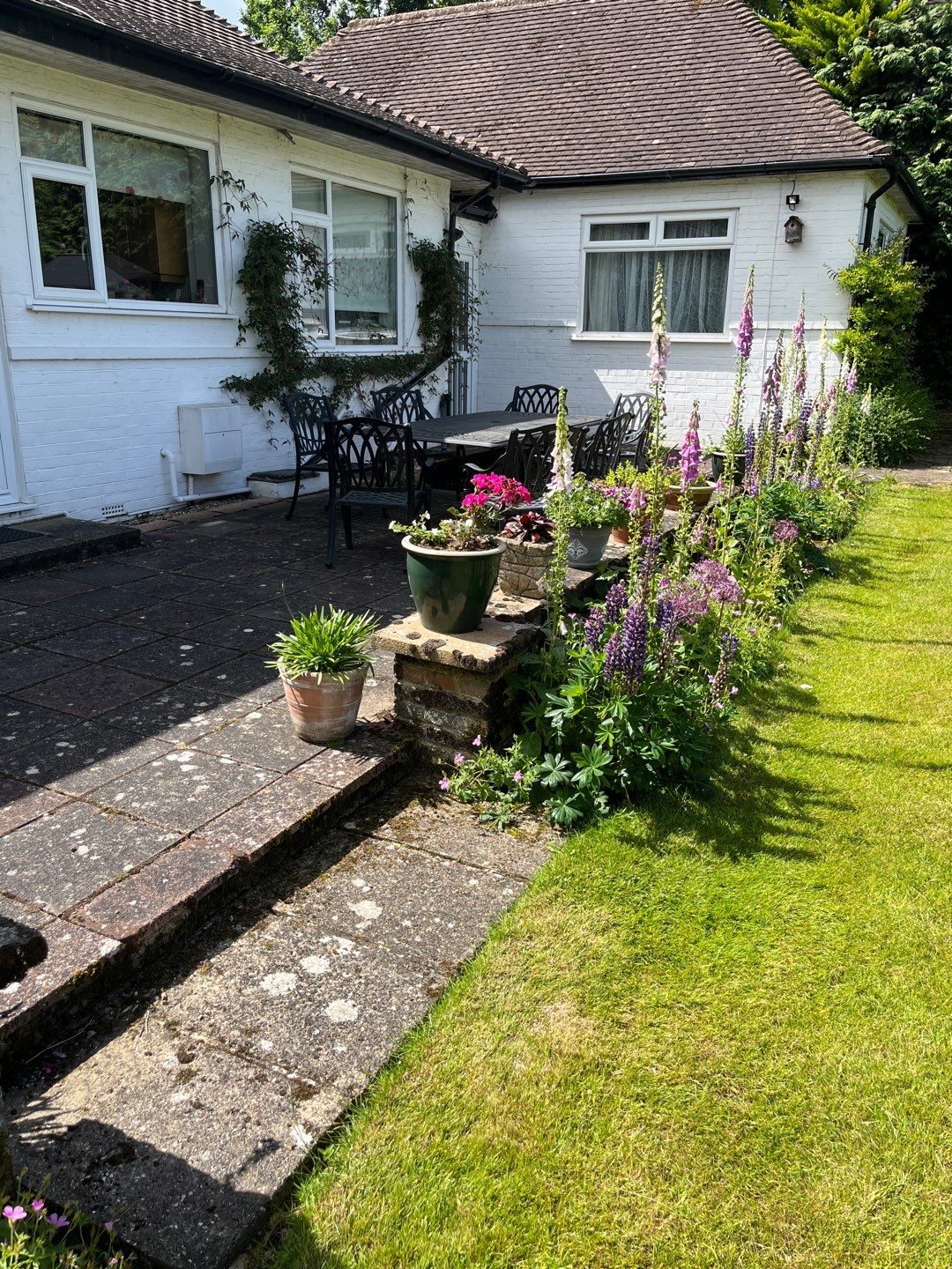 Patio Clean using honda 21 ltr/min by Ges Exterior Cleaning ltd