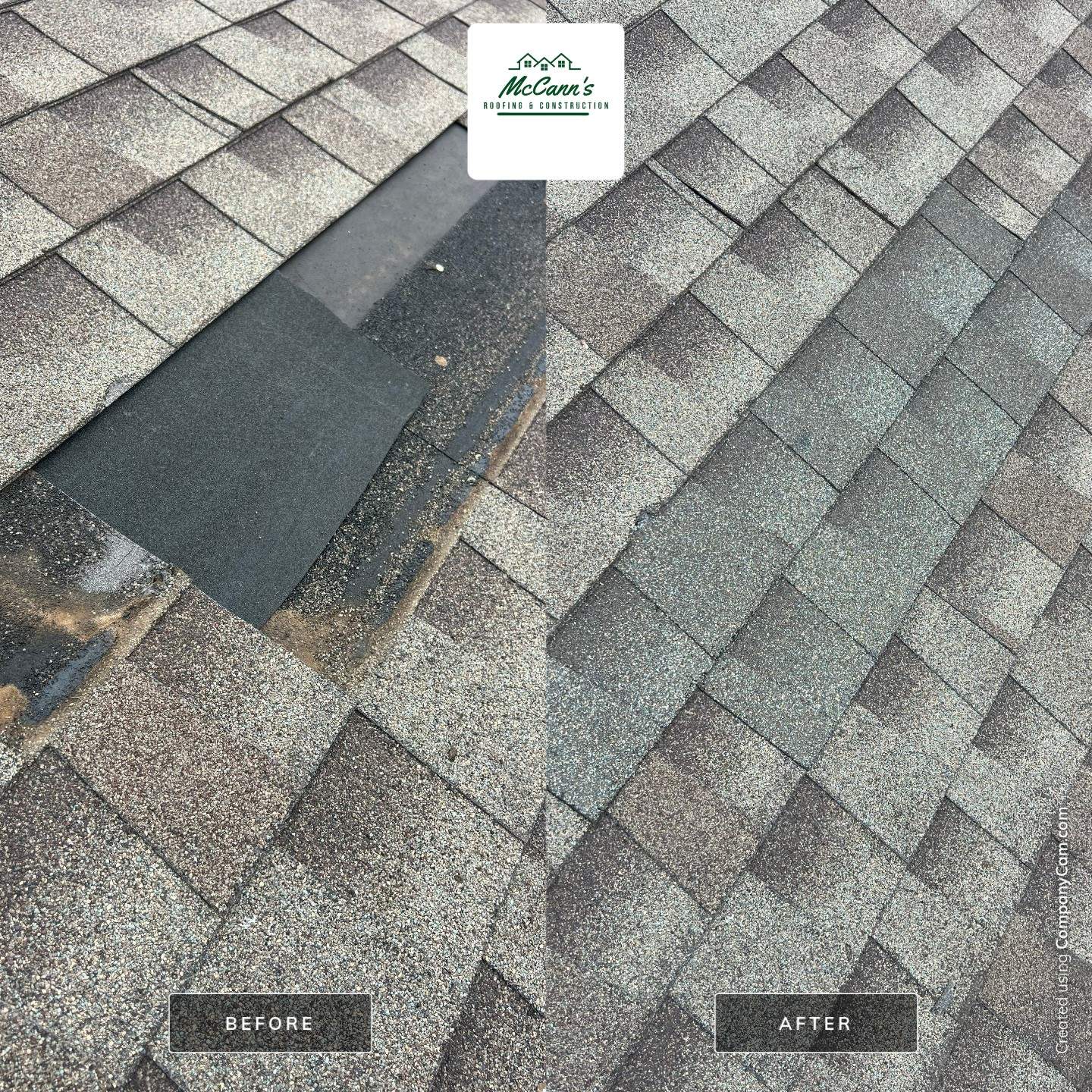 roof repair in Harrah by McCann's Roofing and Construction