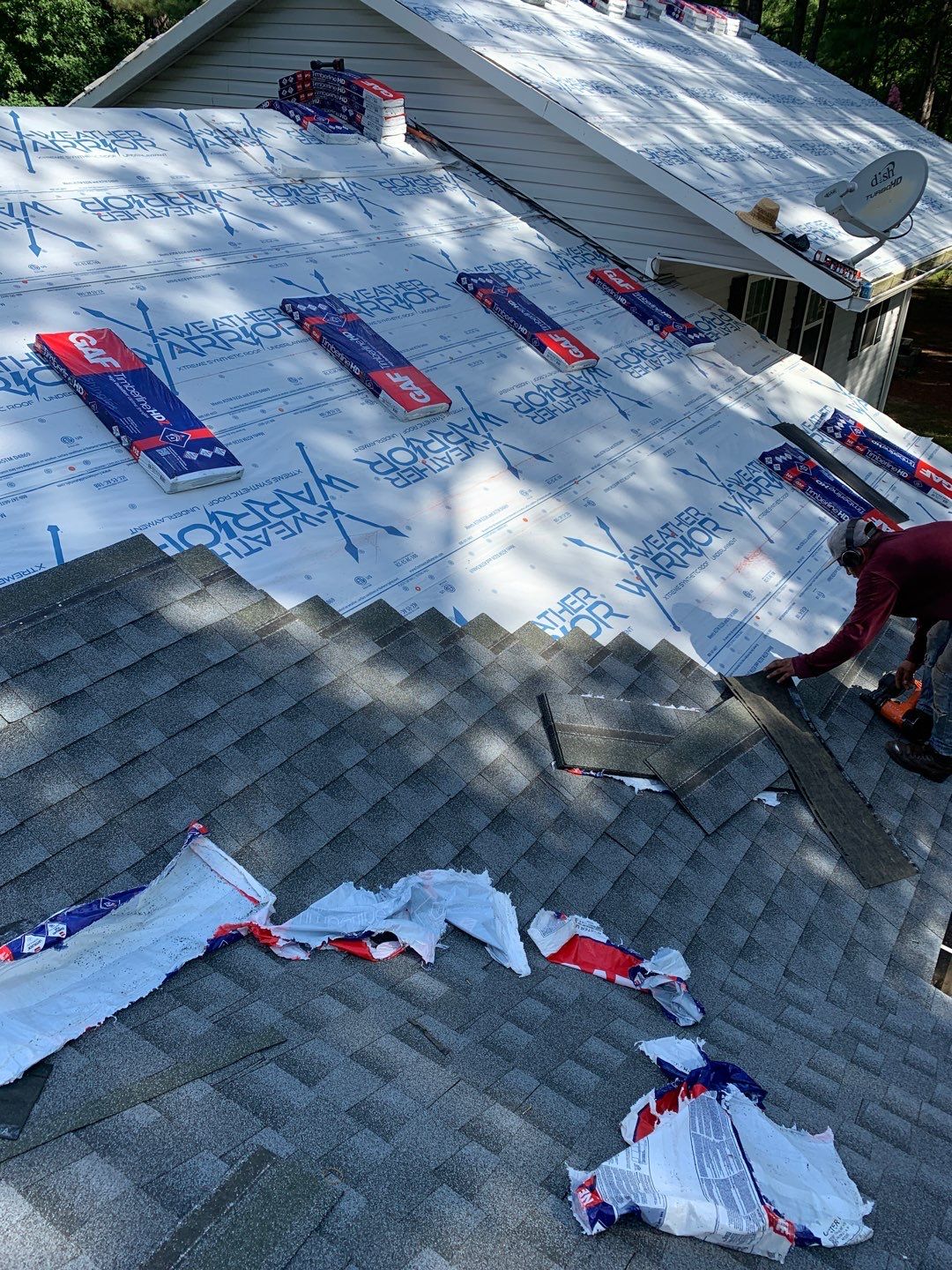 Re-Roof by American Roofing NC
