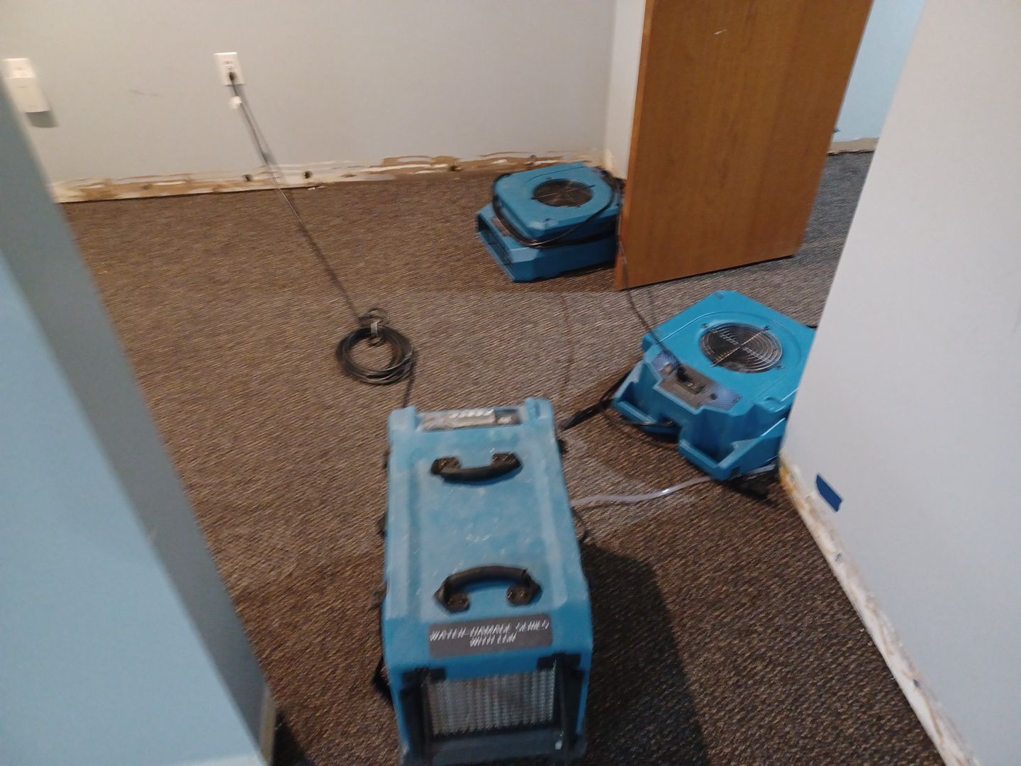 Project in Ann Arbor by EzDry Water Mitigation & Property Restoration