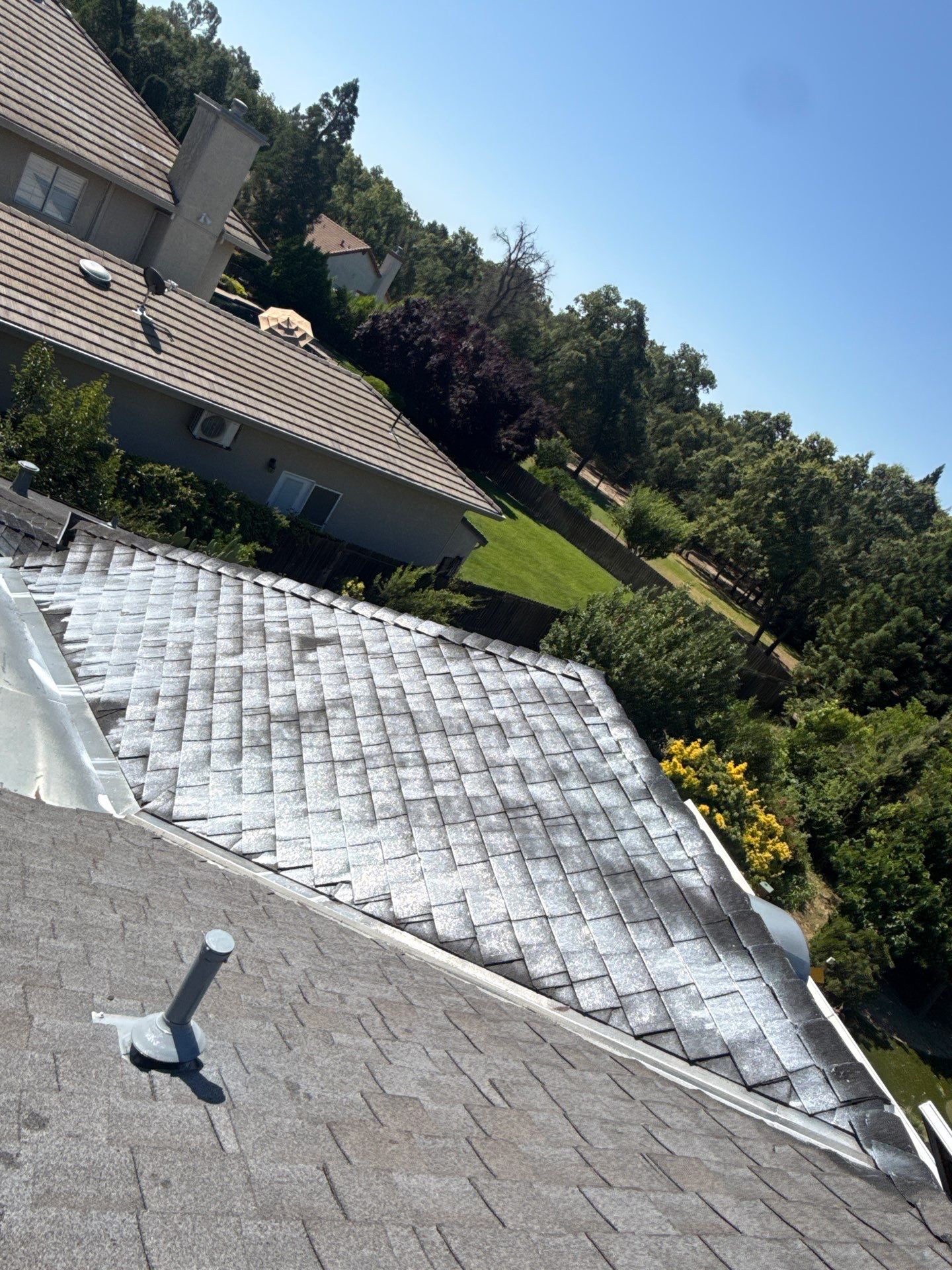 Roof Rejuvenation using Roof Maxx Treatment by Roof Maxx of Folsom