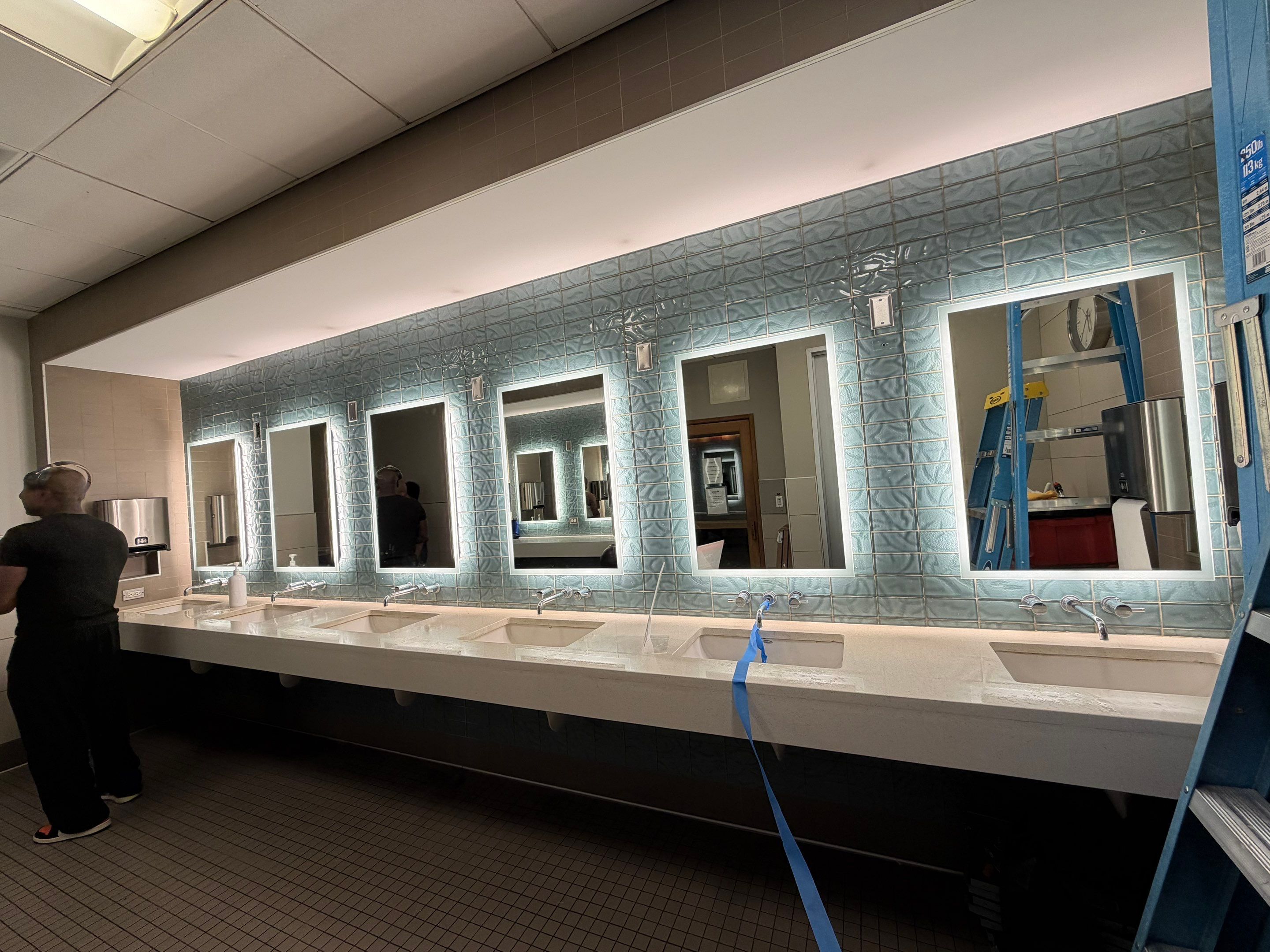 Woodbridge One Life - Men's and Women's mirrors and backsplash by Nova HomeWorks