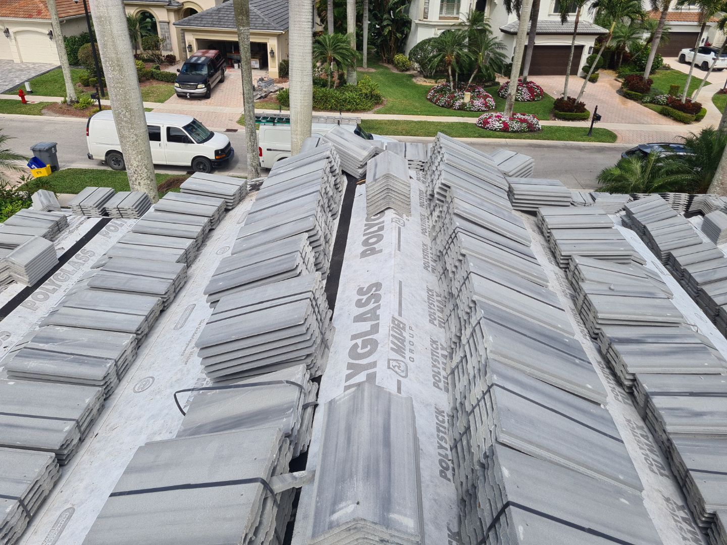 Residential Roofing Installation using WestLake Roofing Tile by BLUES BROTHERS CONSTRUCTION CORP