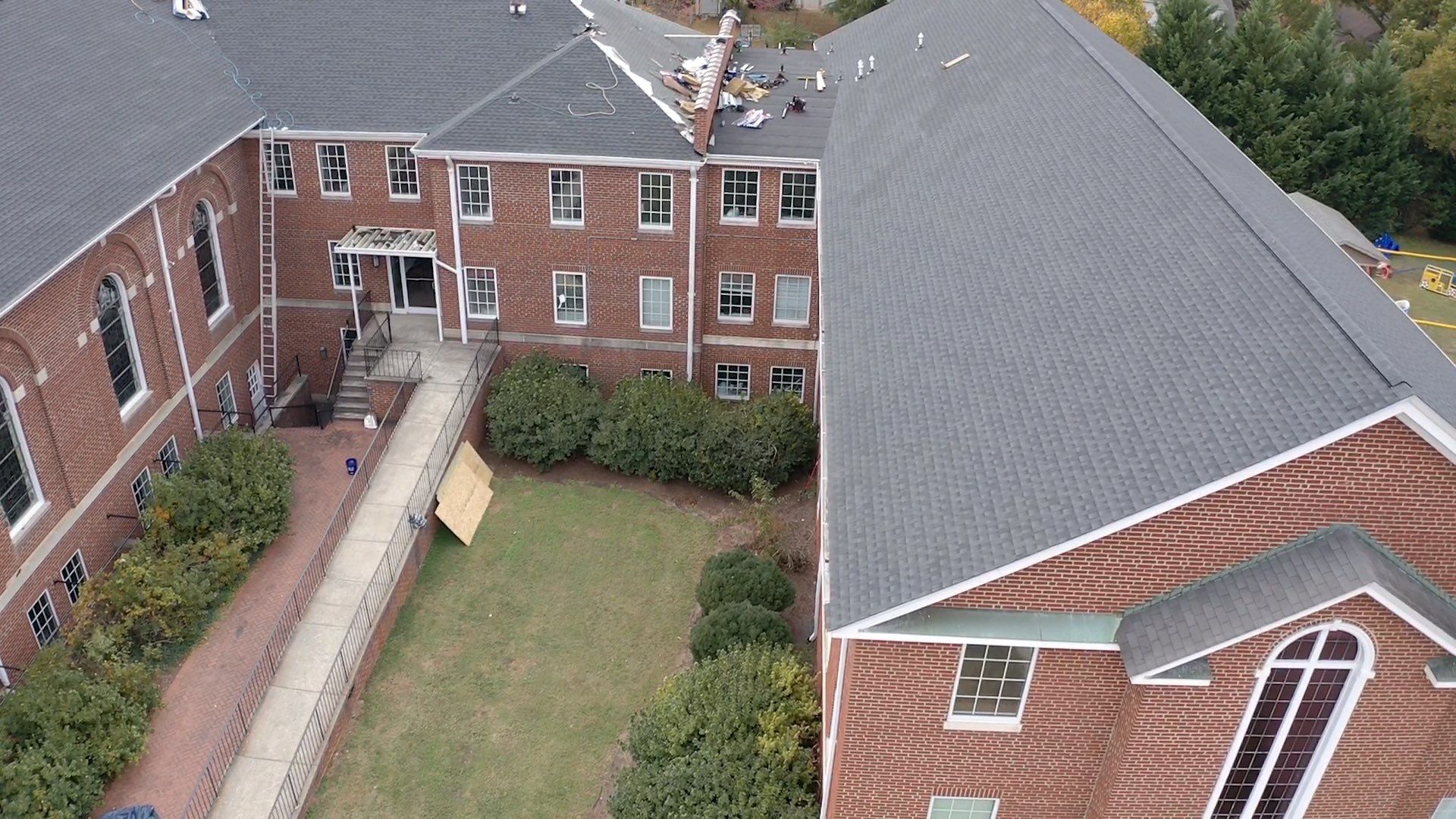 Mebane United Methodist Church by Just In Time Roofing and Restoration