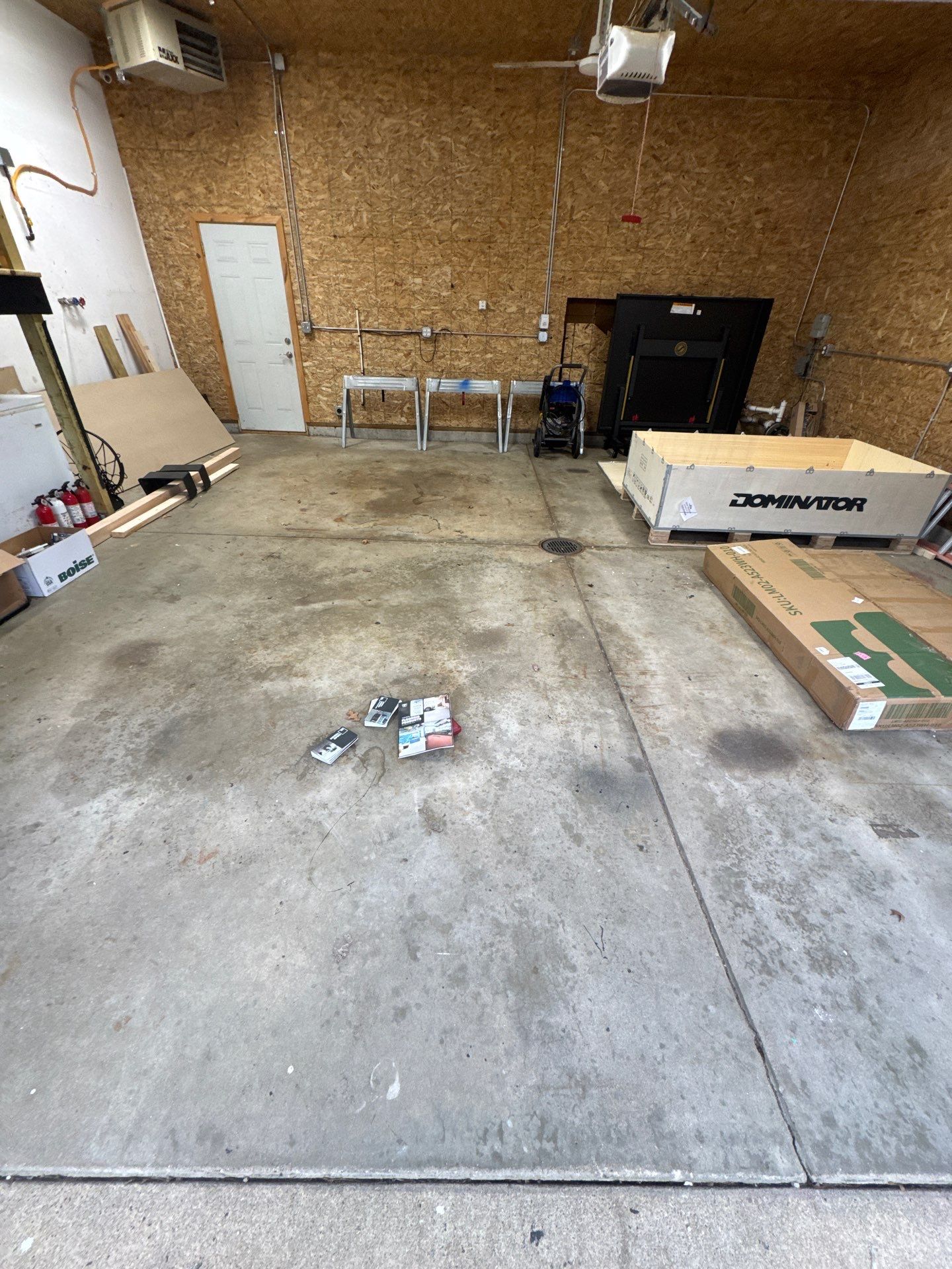 Custom Epoxy Garage Floor Completed In Norton Shores Michigan by Gordon Painting