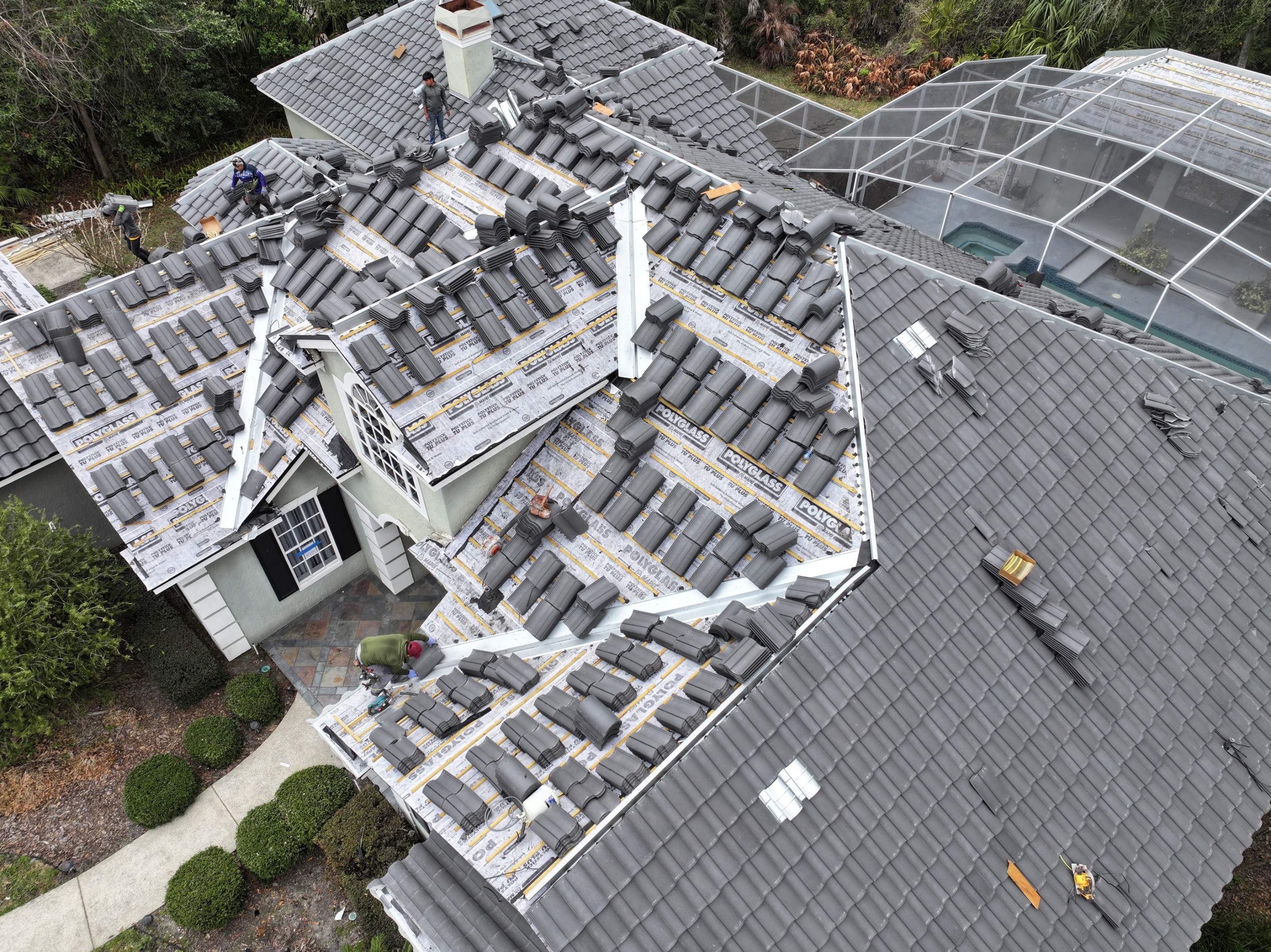 Eagle Barrel Tile - Lake Mary Florida  by David Patrick Roofing