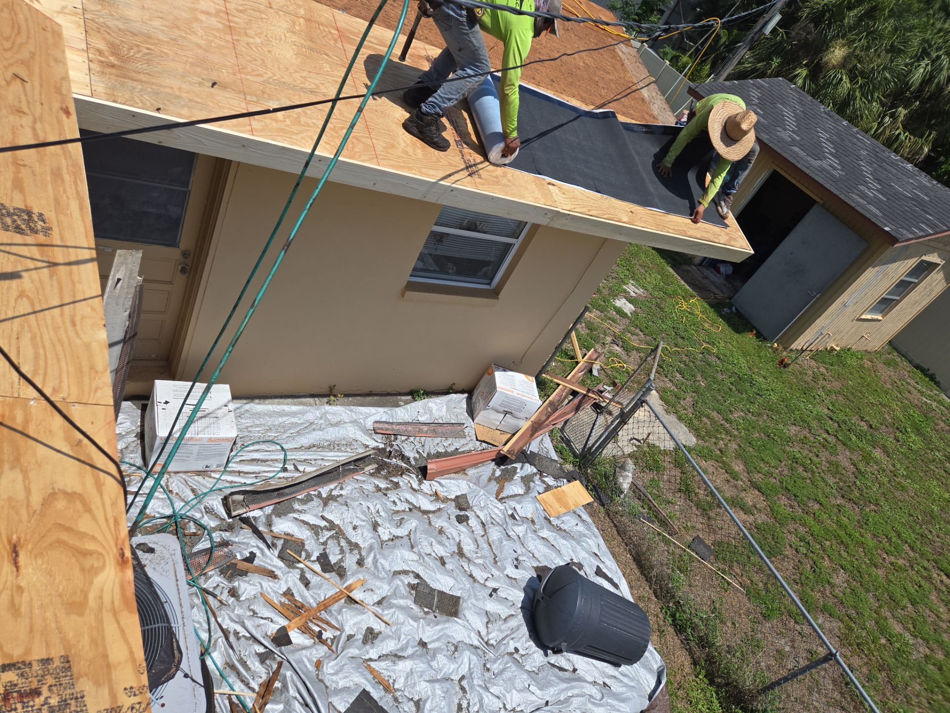 Project in St. Petersburg 33702 by Mitchell Roofing Company LLC 
