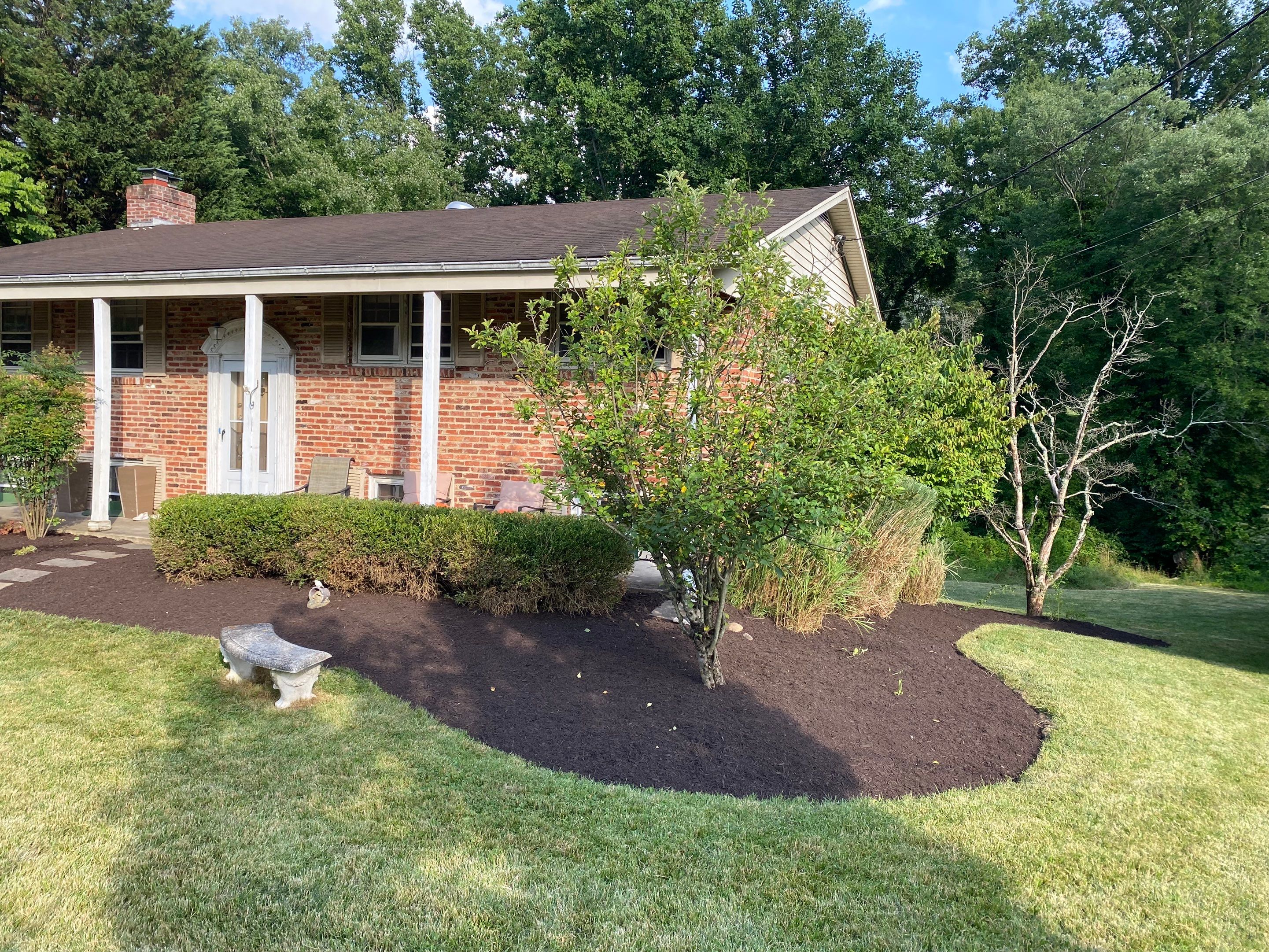 Landscape cleanup by The Smet Companies, LLC