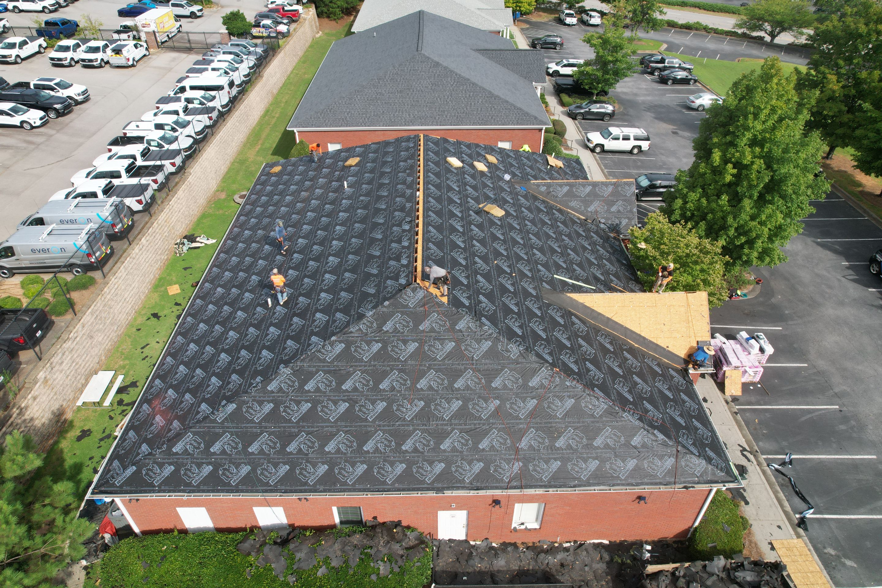 Commercial Roof Replacement using Owens Corning by Inspector Roofing and Restoration