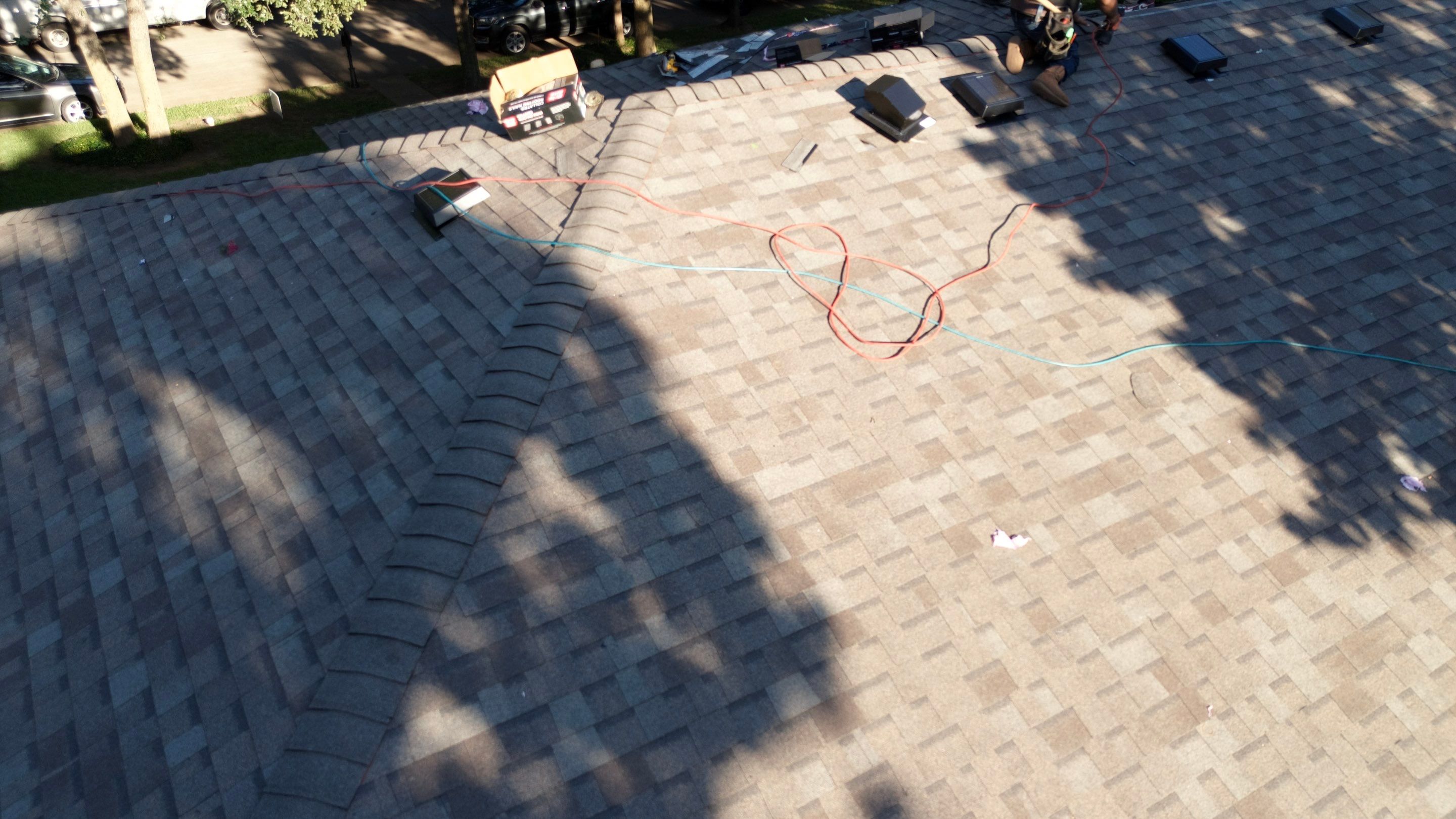 Residential Roofing Installation using Owens Corning ProArmor Synthetic Underlayment by Becker Roofing and Exteriors