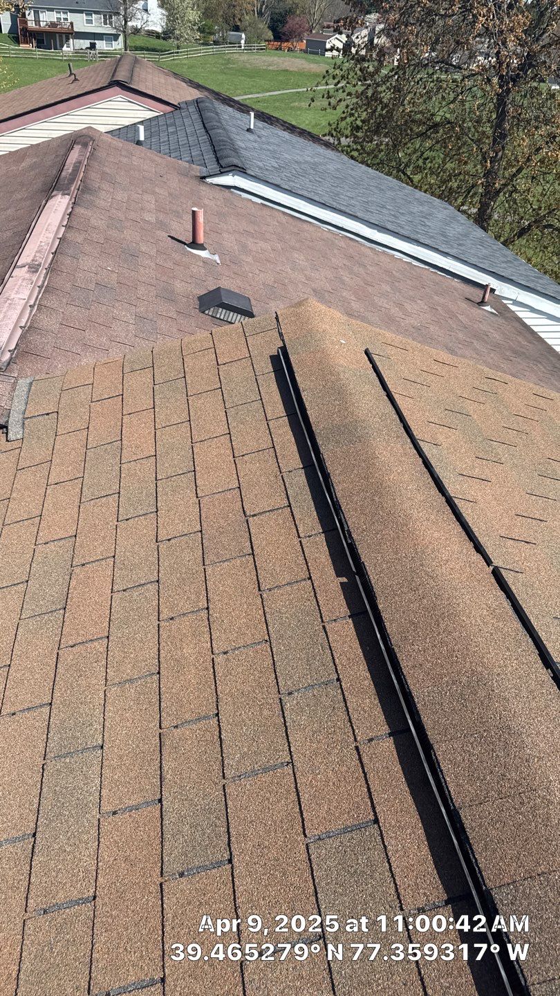 Walkersville Architectural Shingle Roof Replacement Using Owens Corning Duration