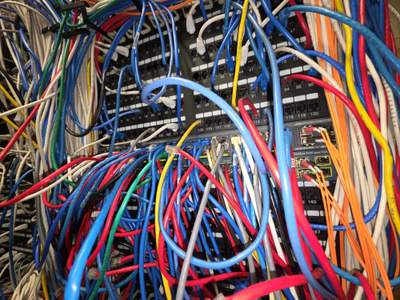 Structured cabling installation by CimaSolutions