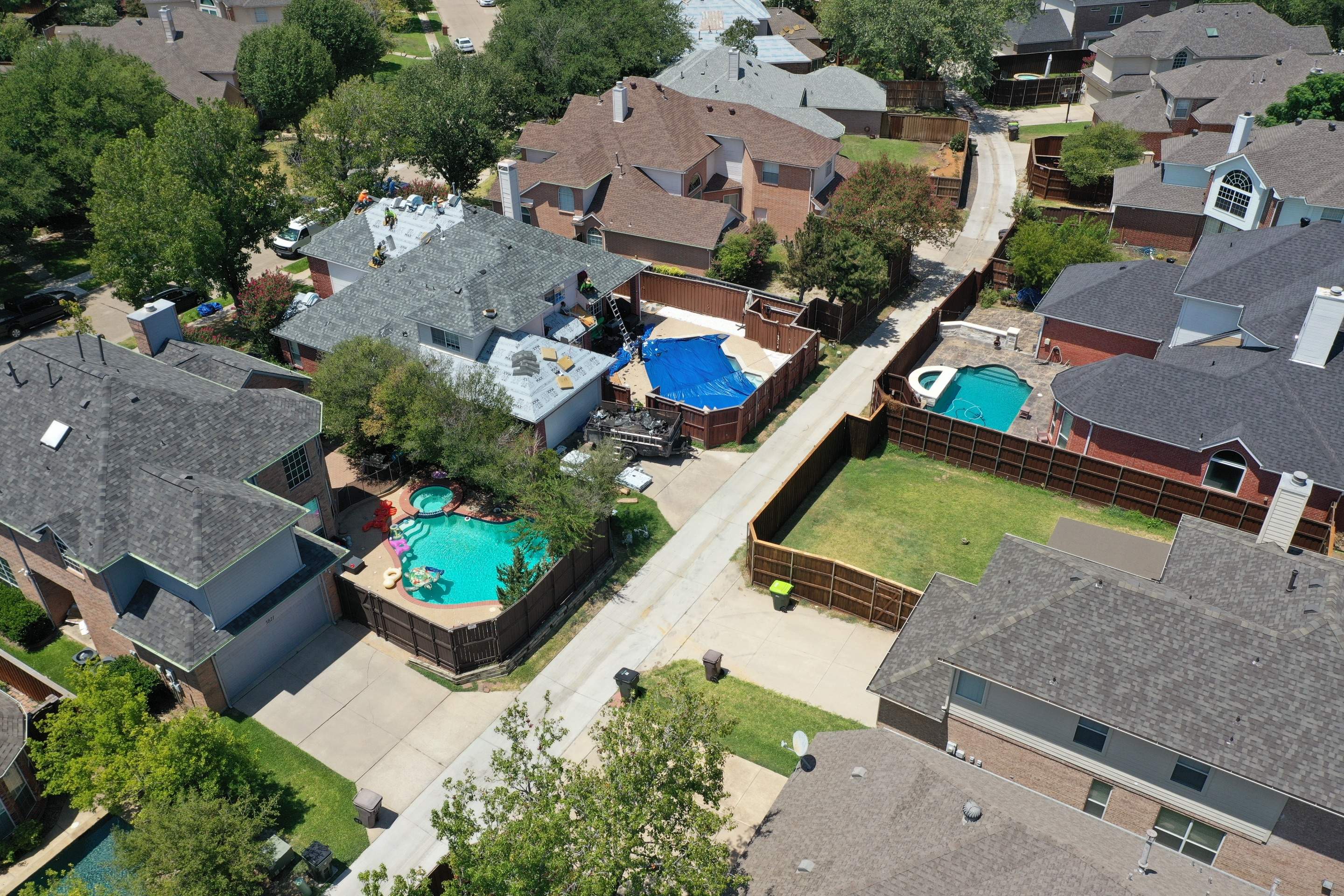 Residential Roofing Installation using IKO Dysnasty Class3 Summit Gray by Eminent Roofing & Auto Hail Repair