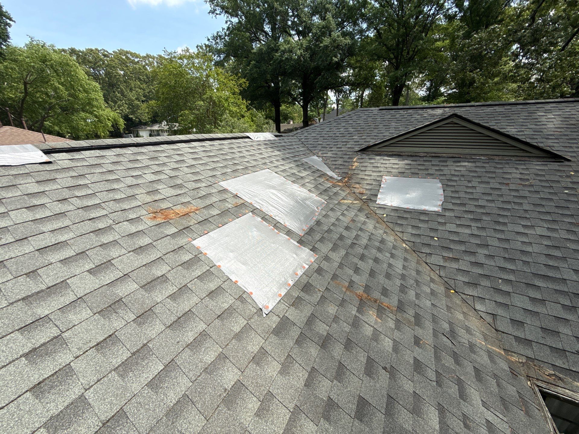 Tree Damage Restoration and Asphalt Shingle Roof Replacement in Memphis by Revival Roofing Services