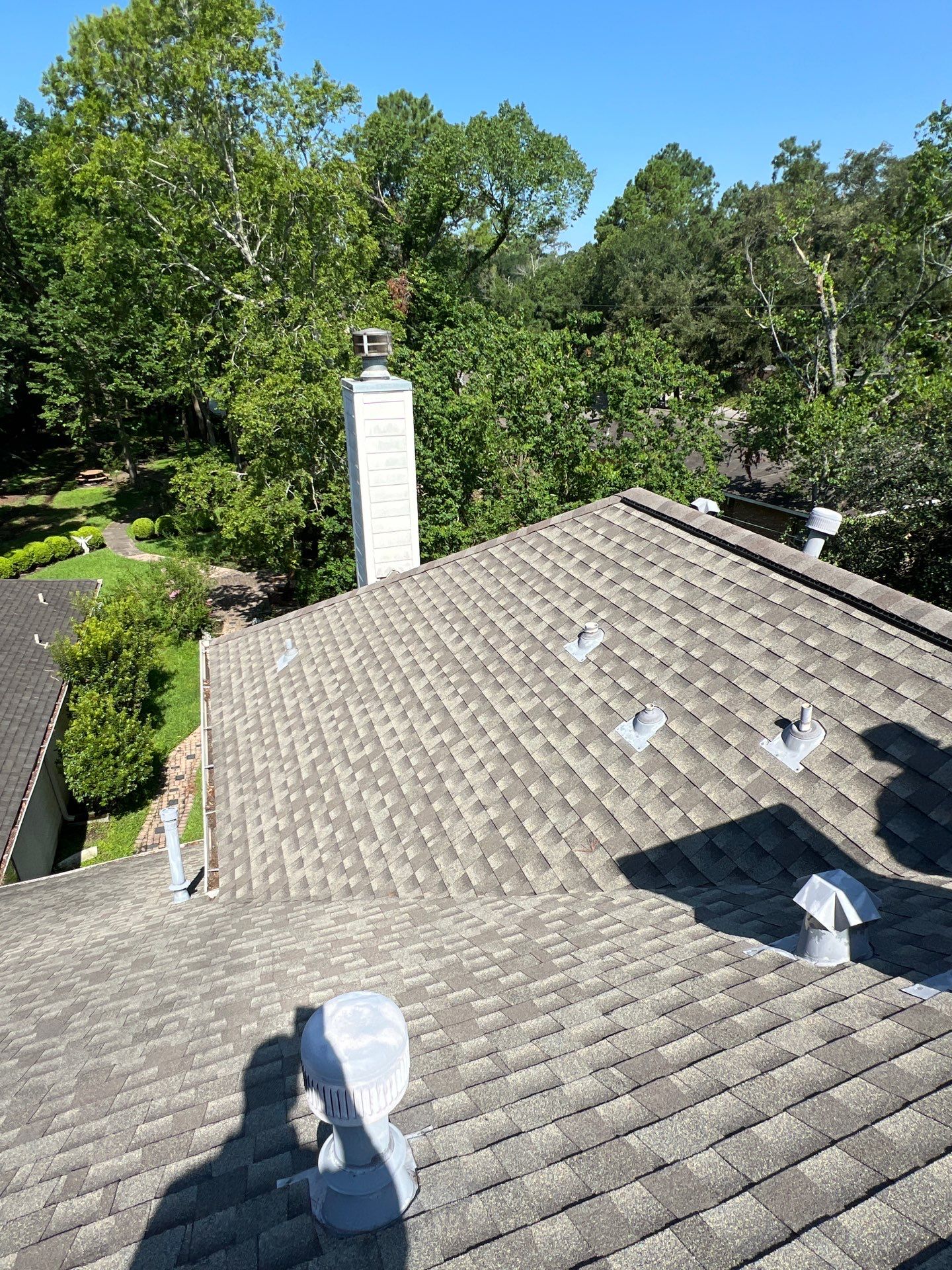 Hail Damage using Metal by Roof Repair Company
