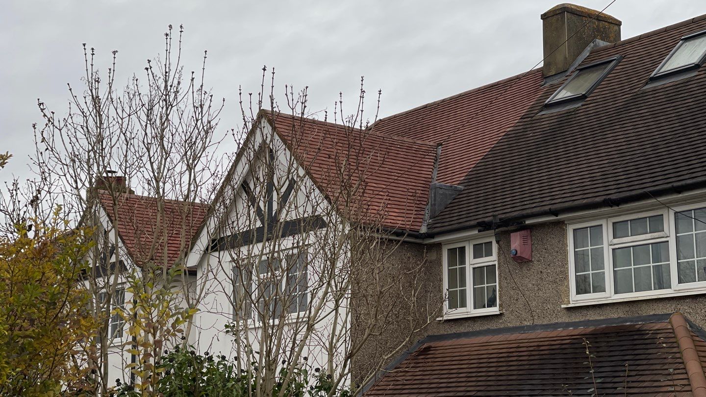 Roof Clean - Biocide Treatment using Mosmatic FSC and Biocide by Ges Exterior Cleaning ltd