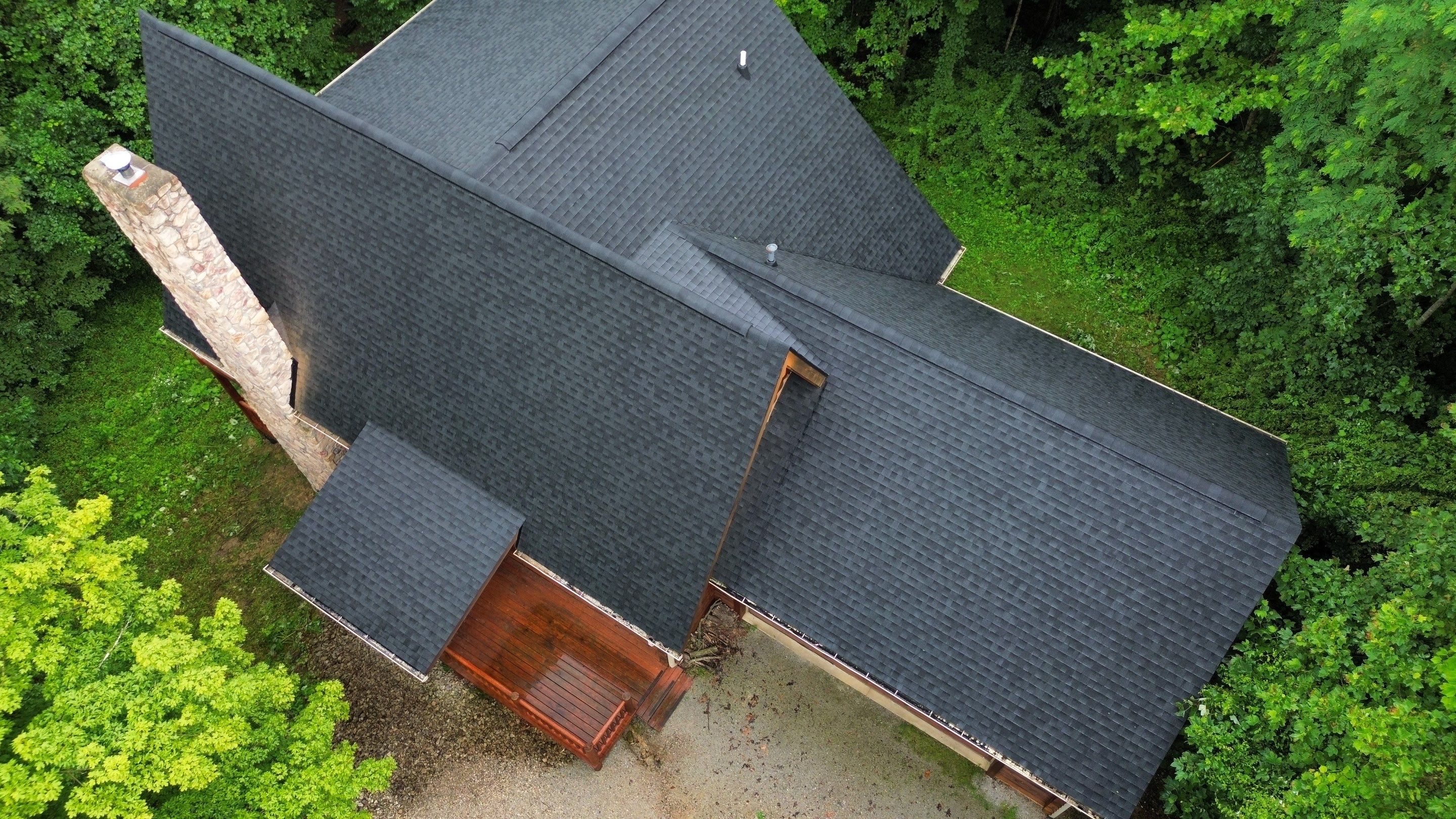 Residential Roofing Installation using Timberline HDZ Shingles - Charcoal by RoofX 