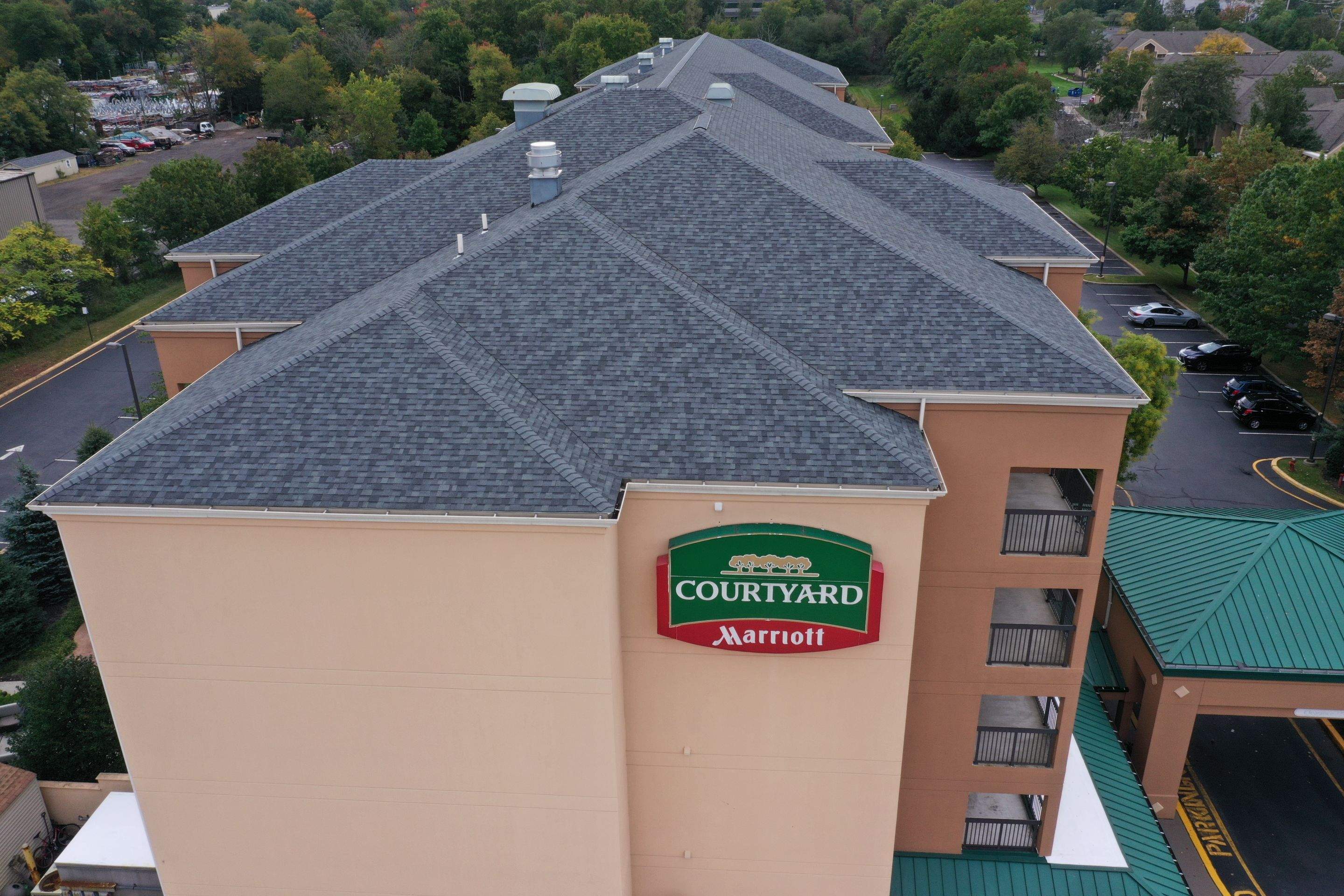 Commercial Roofing Installation using Owens Corning Duration by All Site Roofing