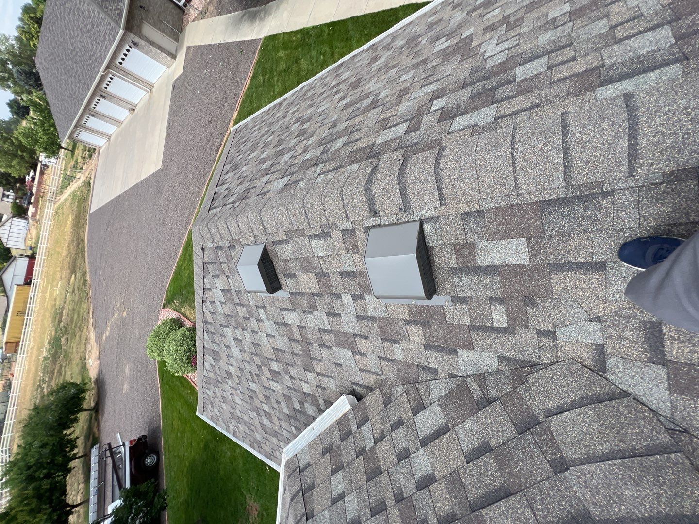 Residential Roofing Installation using Owens Corning TruDefinition - Driftwood  by A to Z Roofing