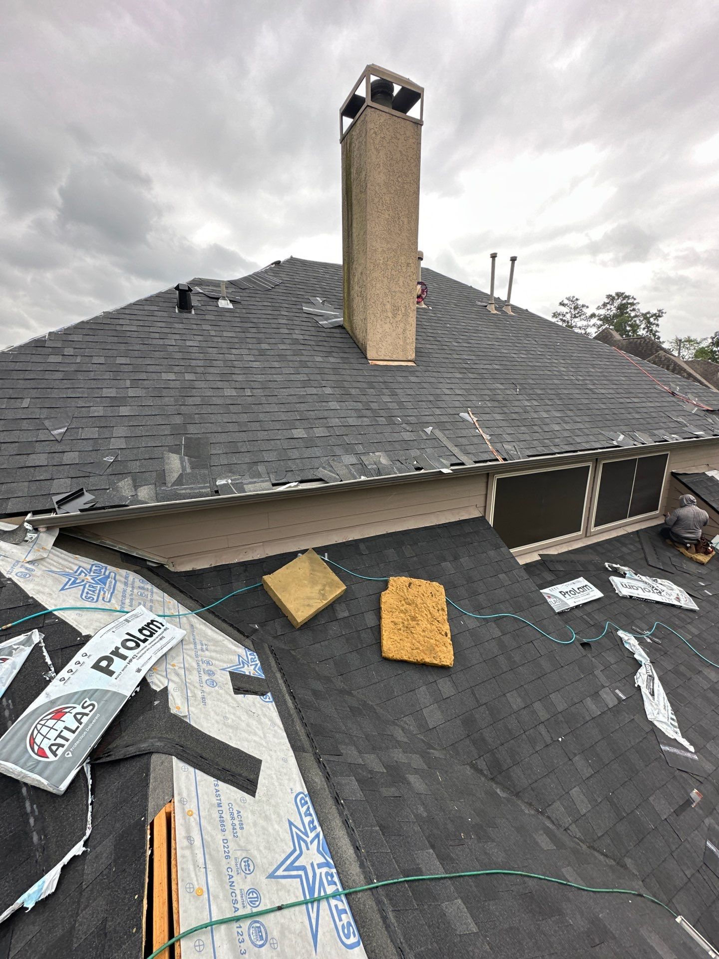 Project in Spring by Motion Roofing