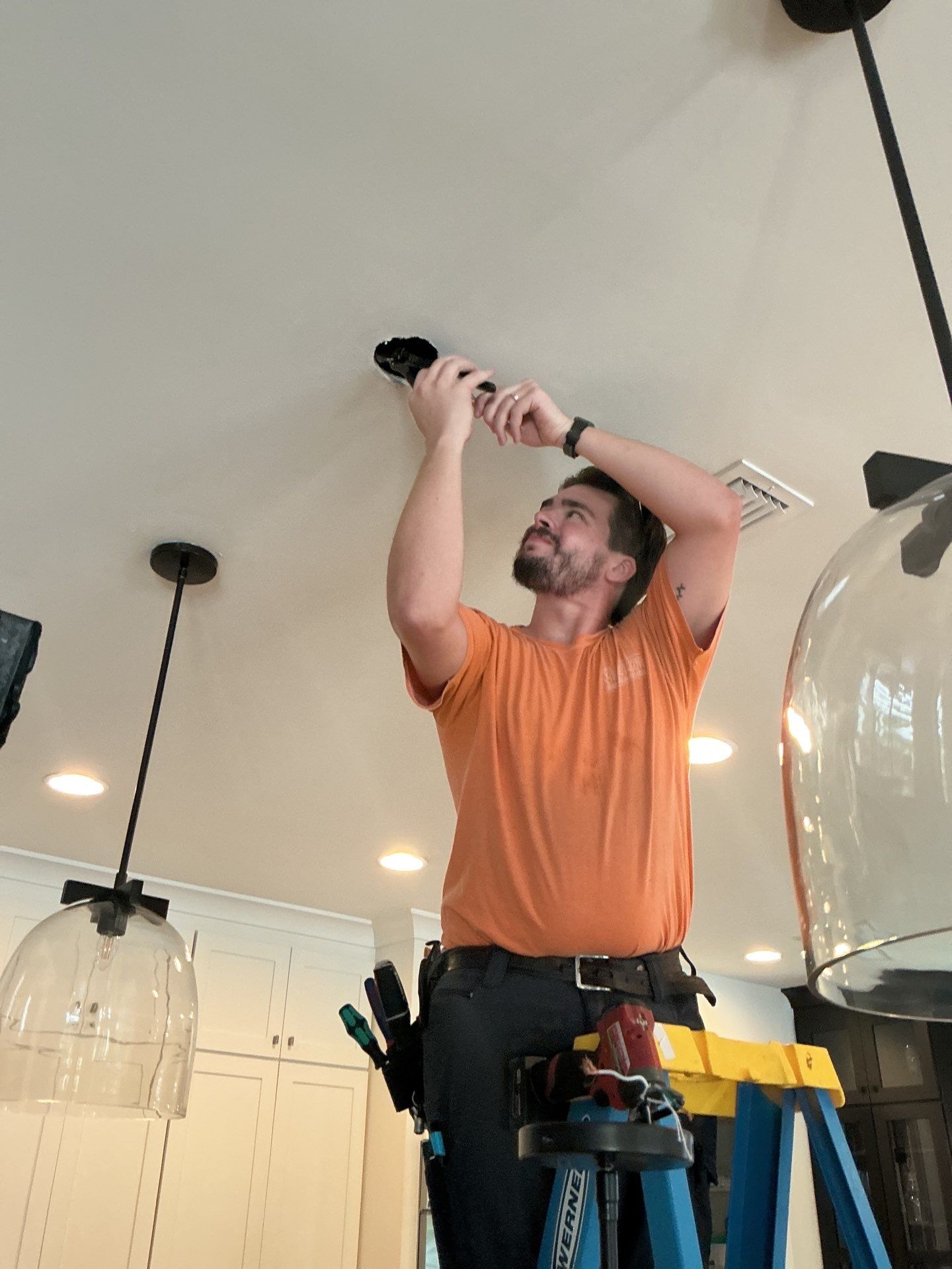 Light Fixture Install in Winter Park by Smartron Electric