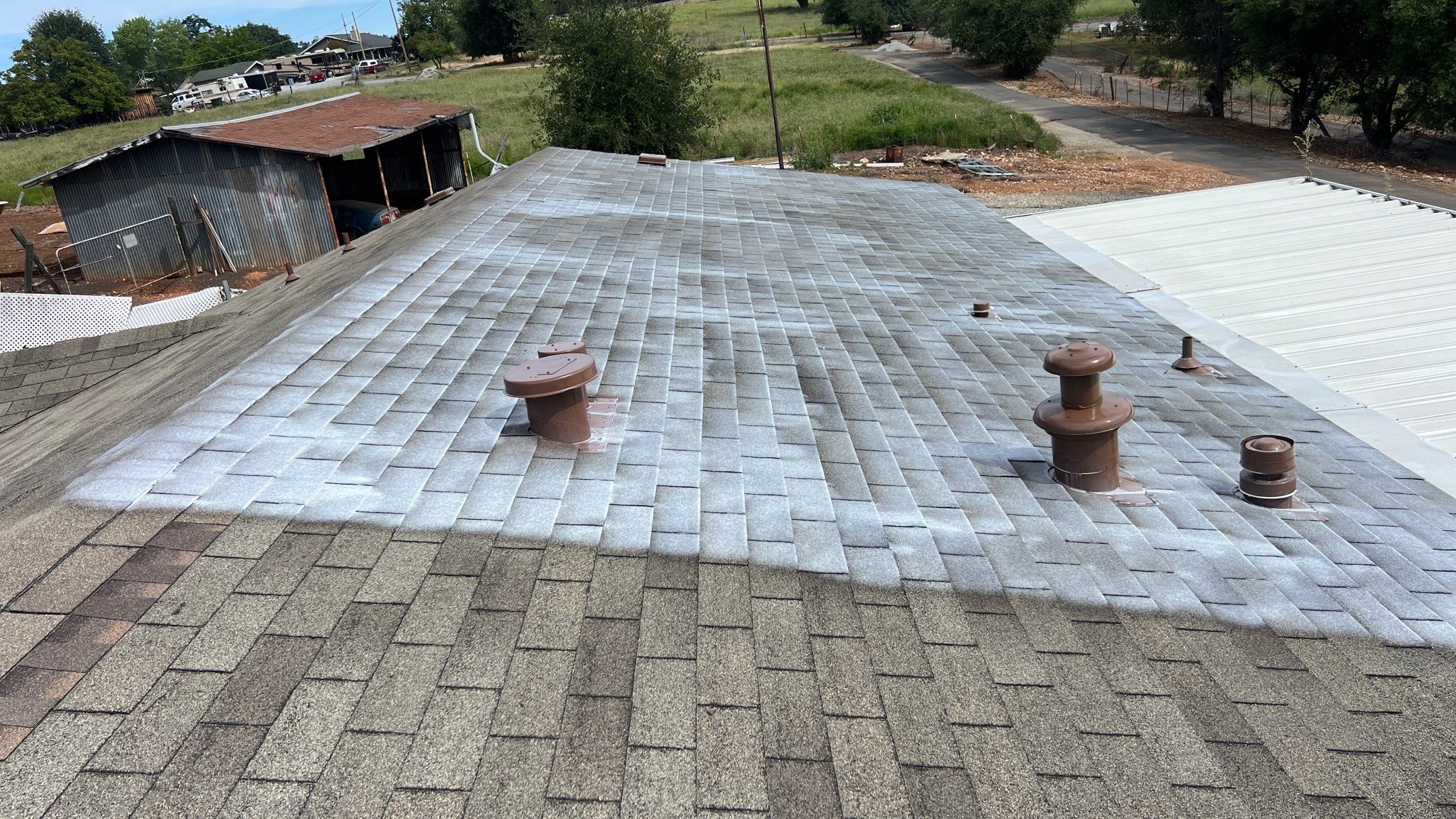 Roof Rejuvenation using Roof Maxx Treatment by Roof Maxx of Folsom
