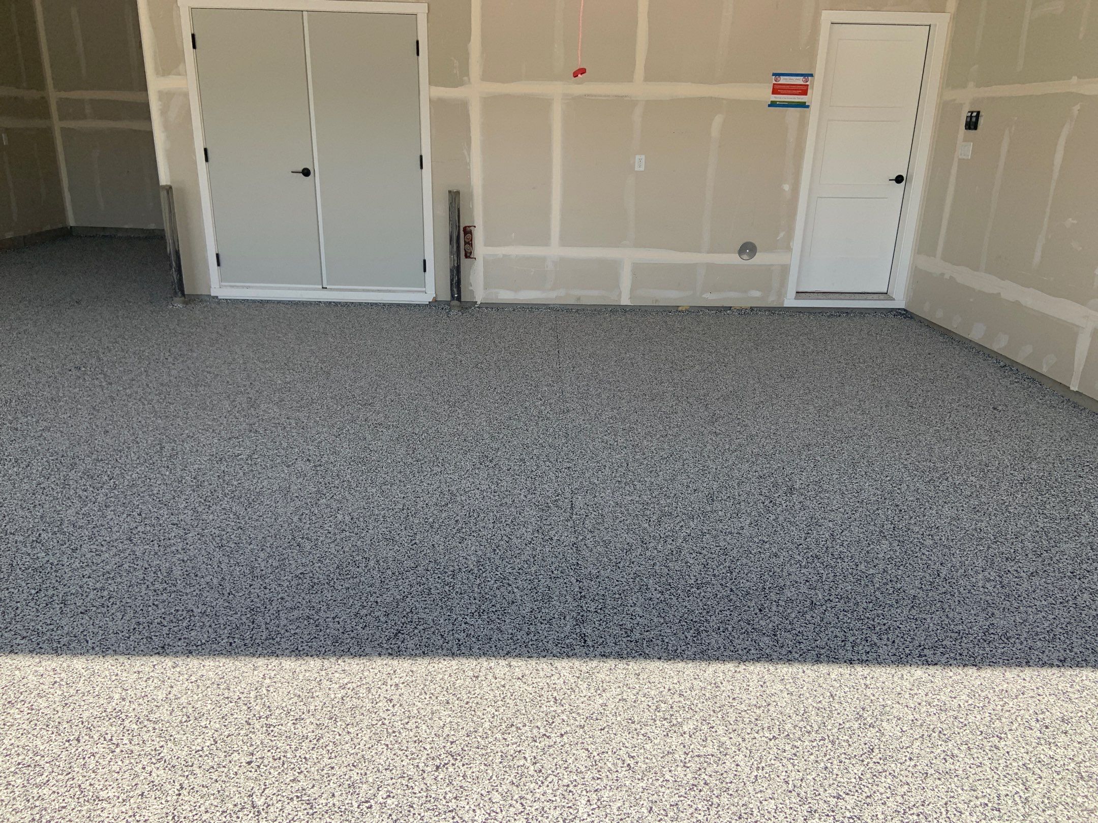 Garage Transformation using Domino by Croc Coatings, LLC