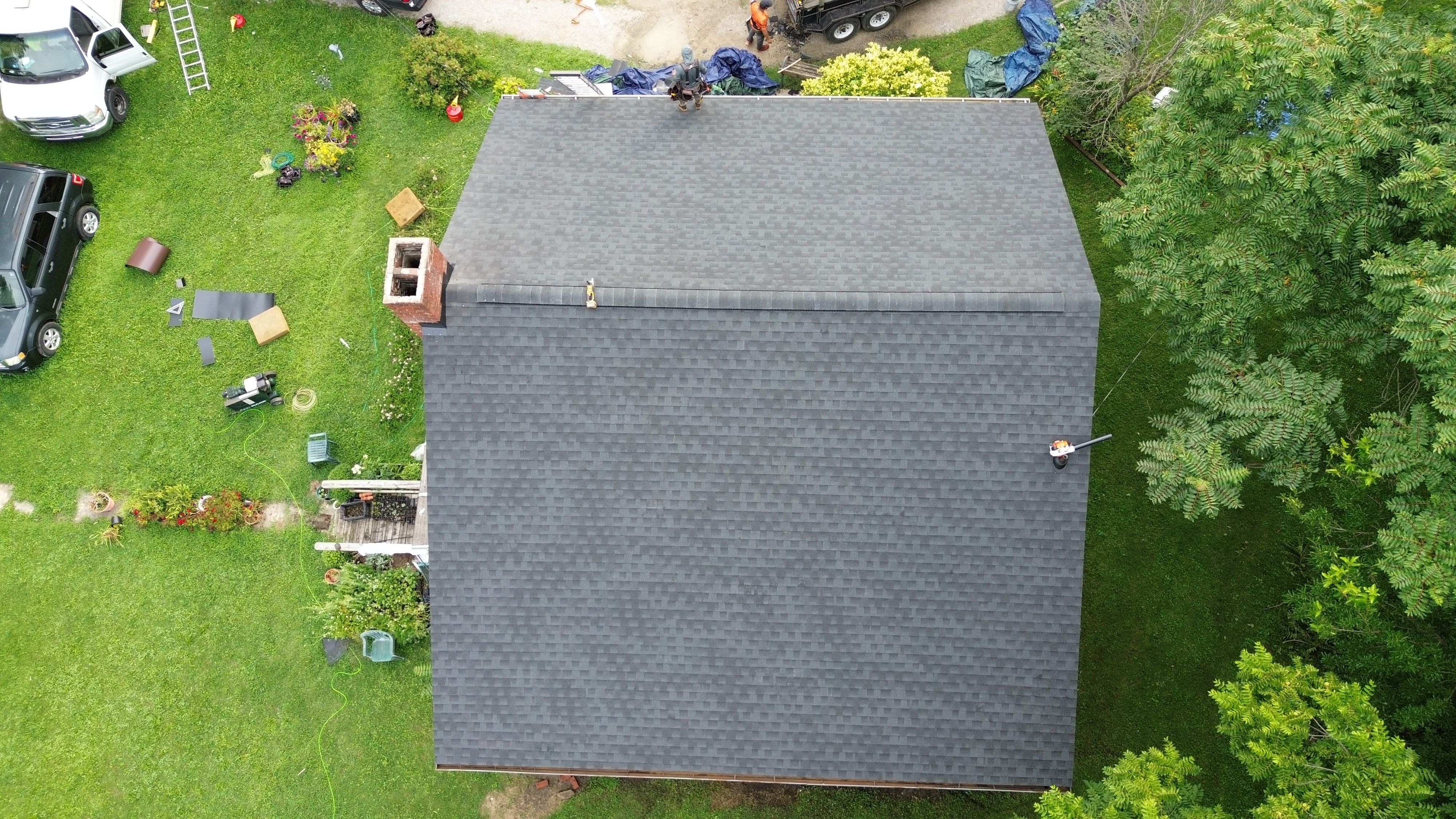 Project in Crawfordsville by Moss Roofing