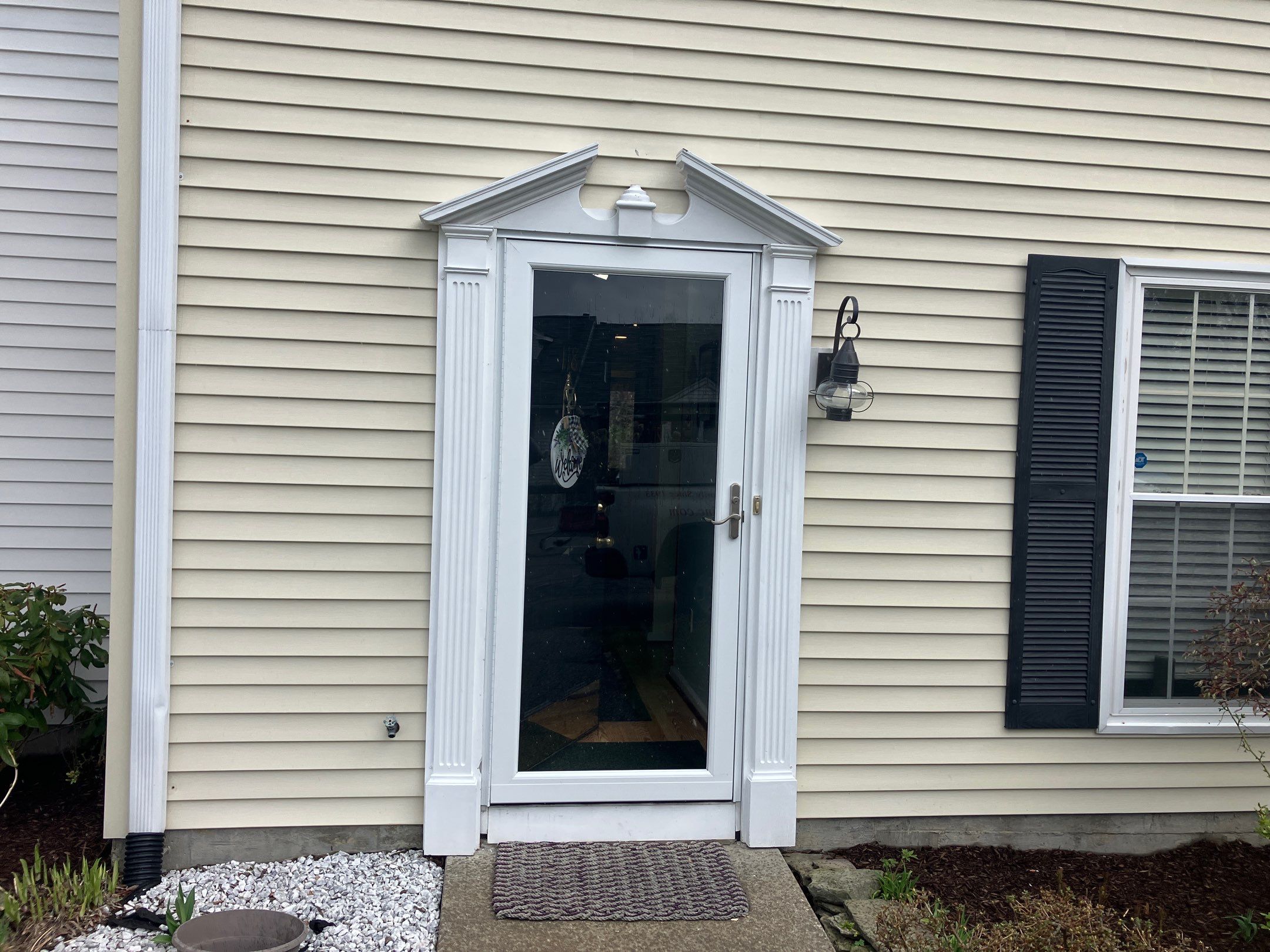 Storm Door Replacement by DiGiorgi Roofing and Siding Inc