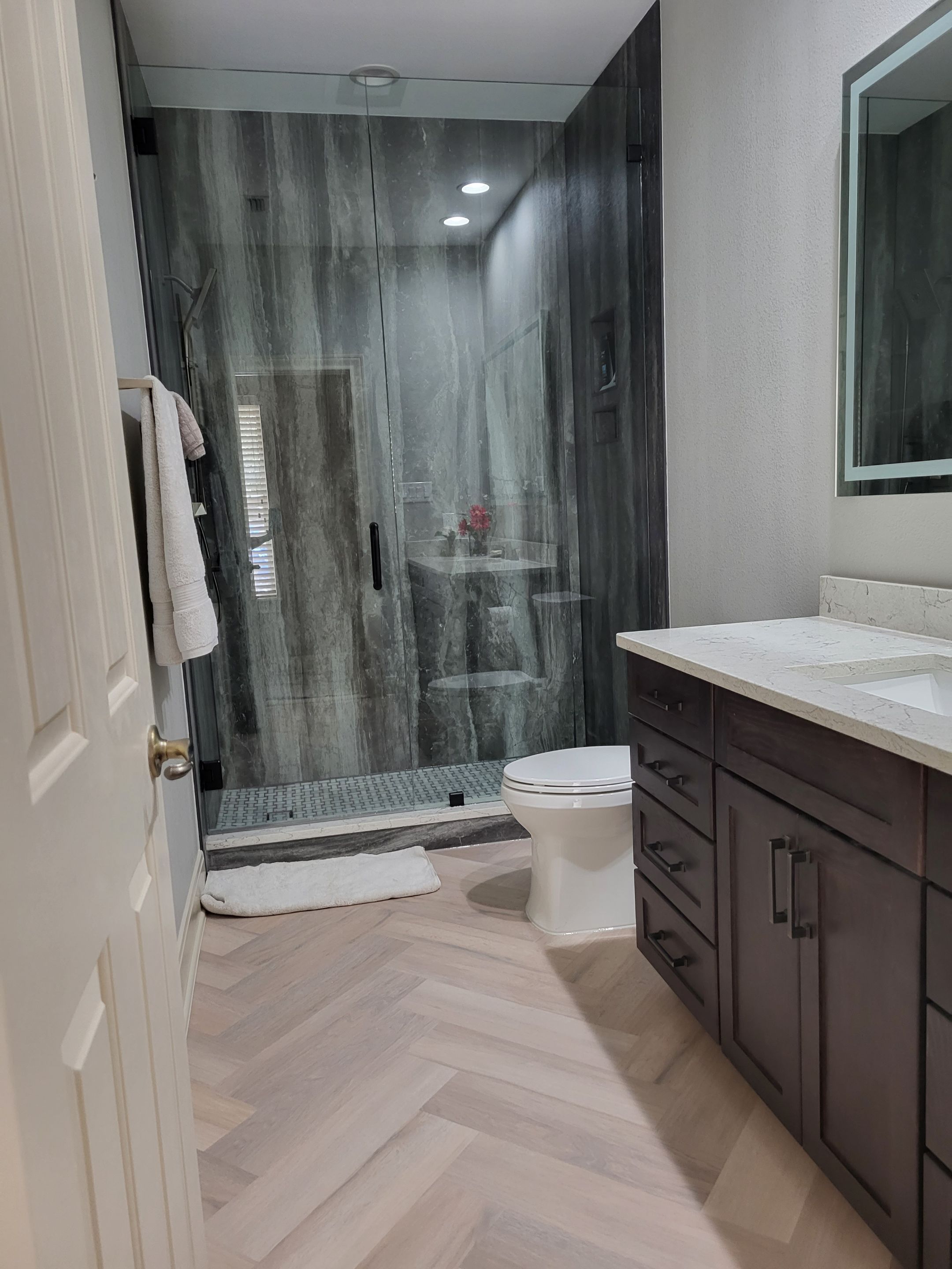 Tub to Shower Conversion in Boerne, TX by Legacy Bath and Kitchen