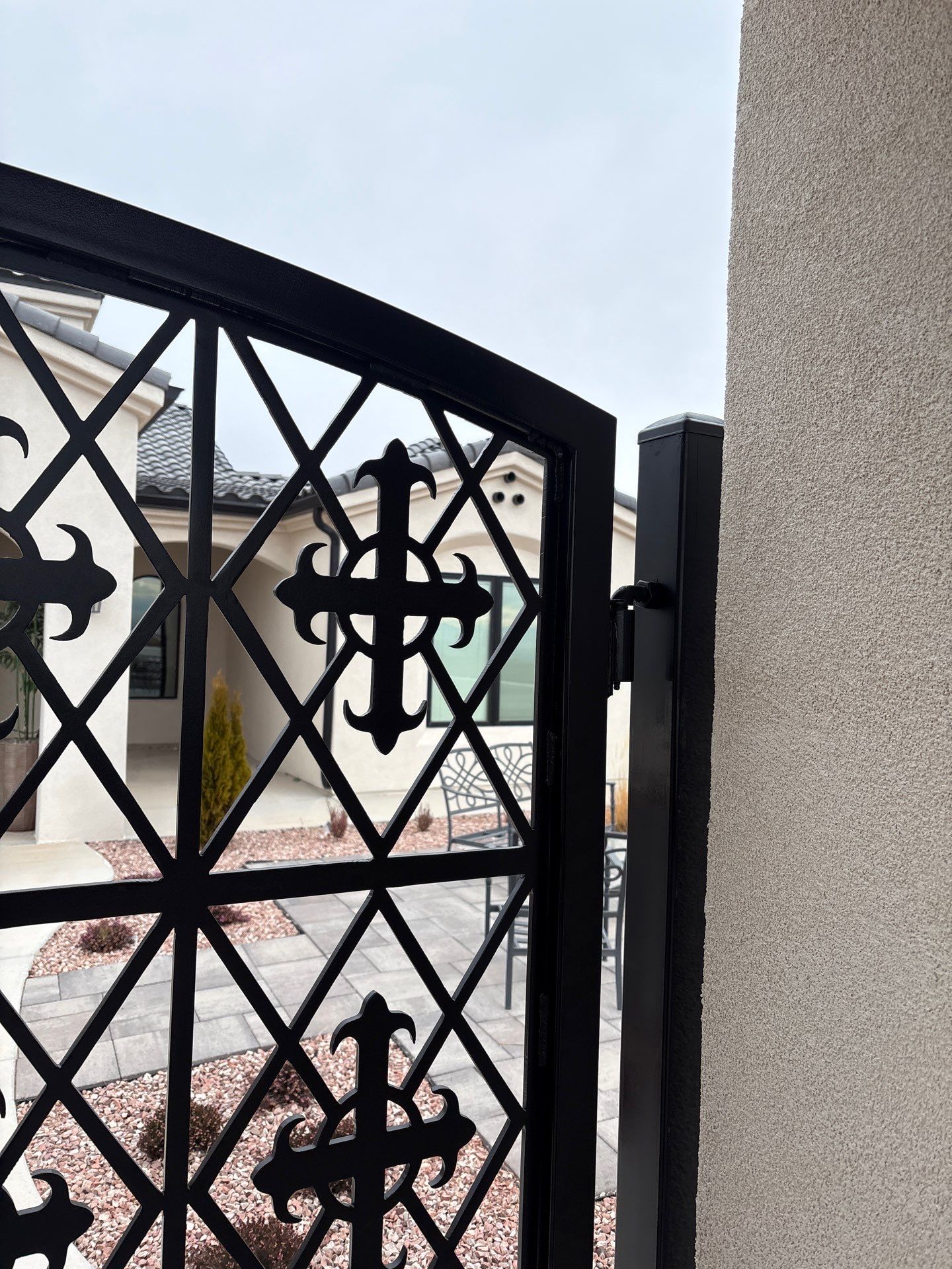 Project in Rio Rancho by Valley Fence Company