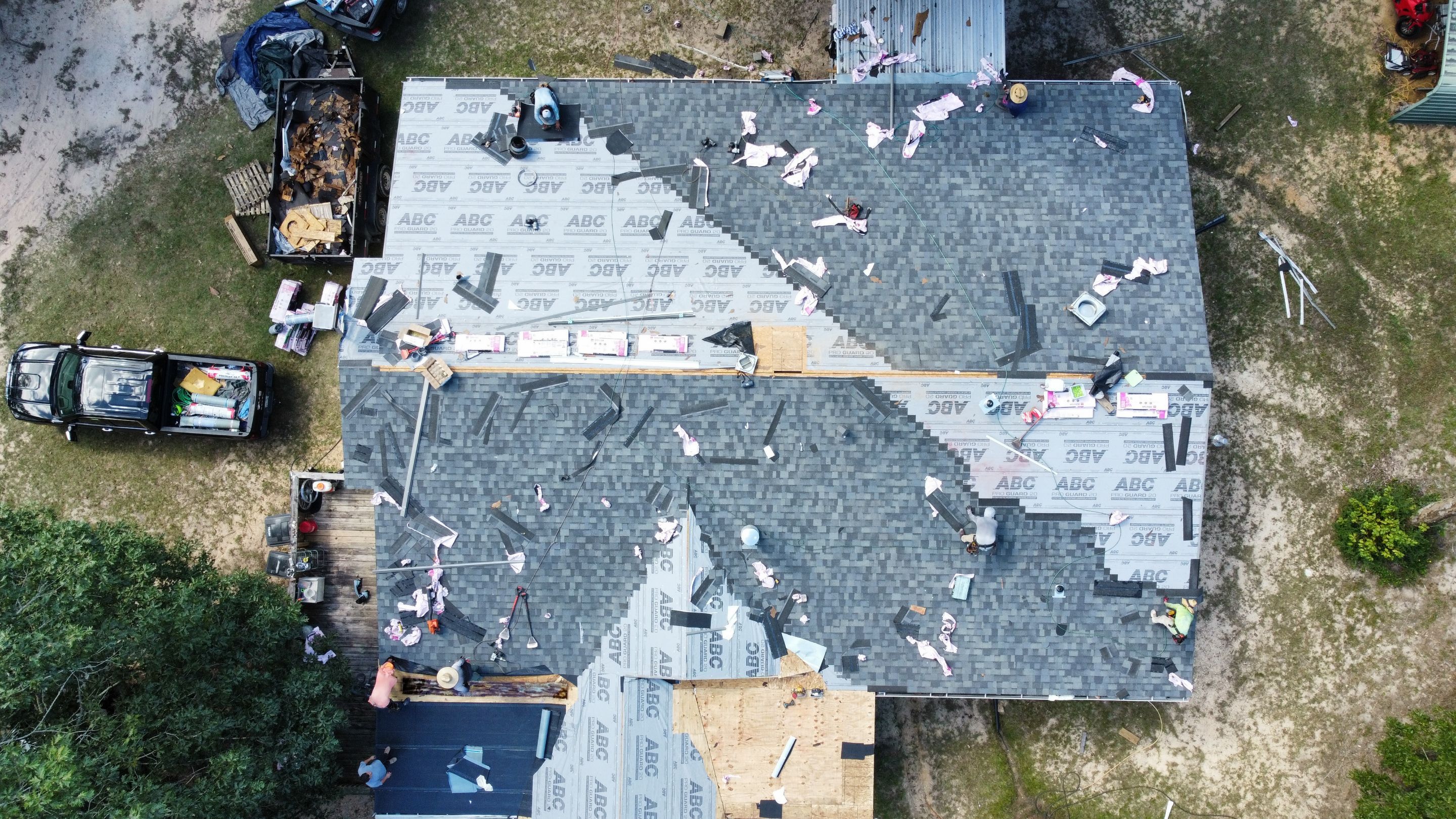 Project in Conroe by Roof Guard And Construction