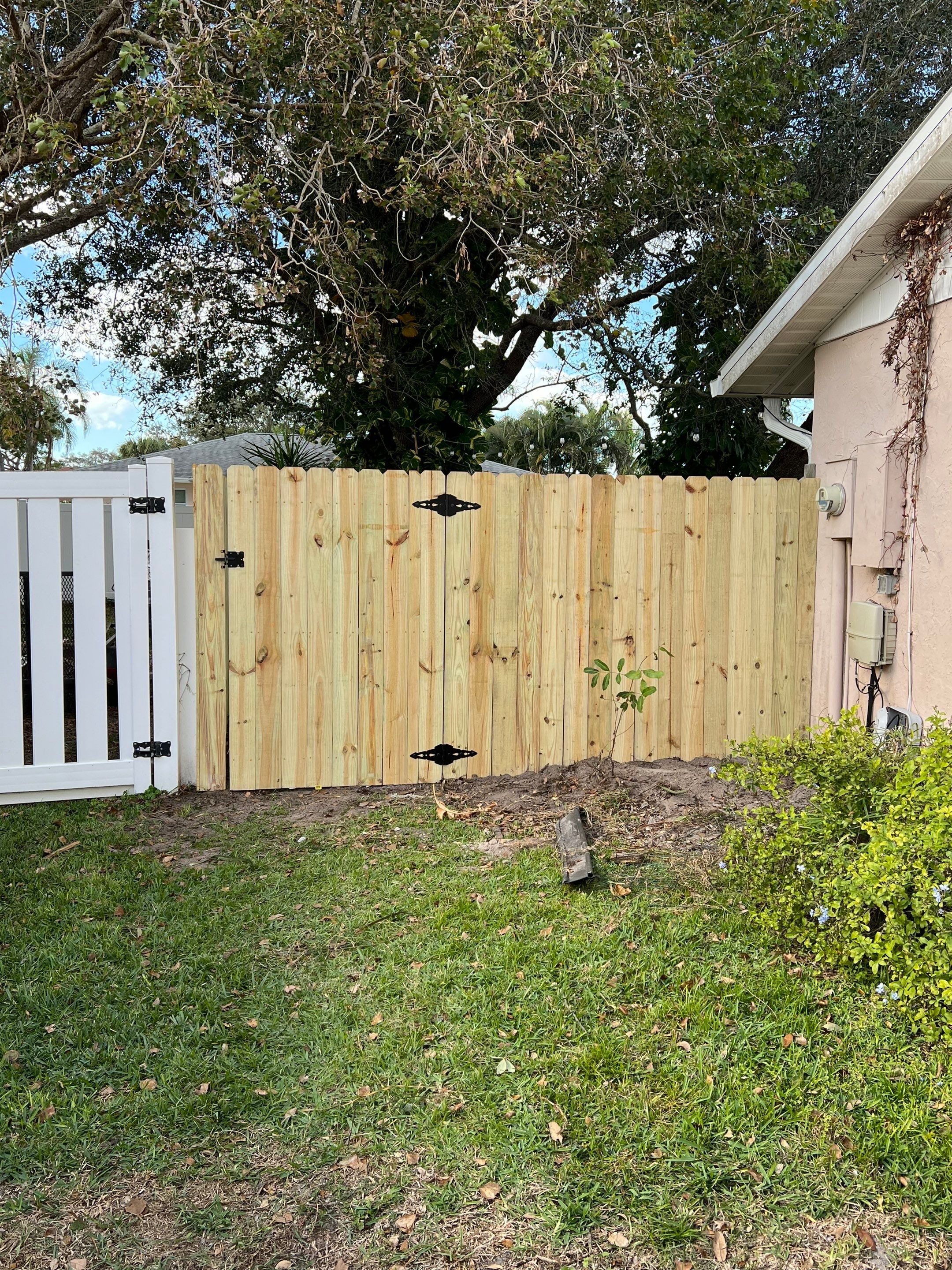 Venice, FL 6 ft. Tall Treated Board on Board Privacy Fence  by Asap fence and gates, LLC