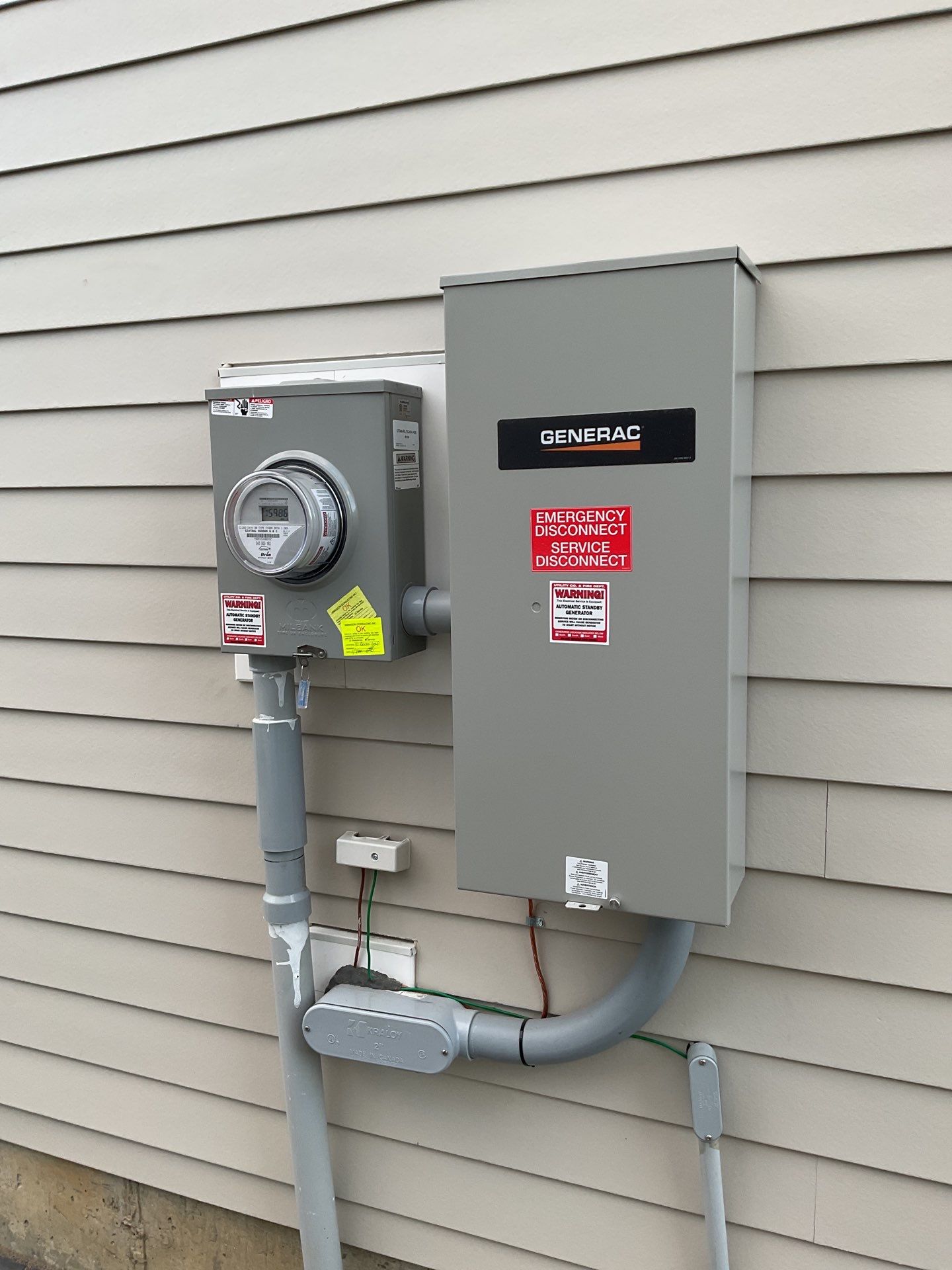26KW Generac Generator Installed for Full Home Coverage by ZAM Electric